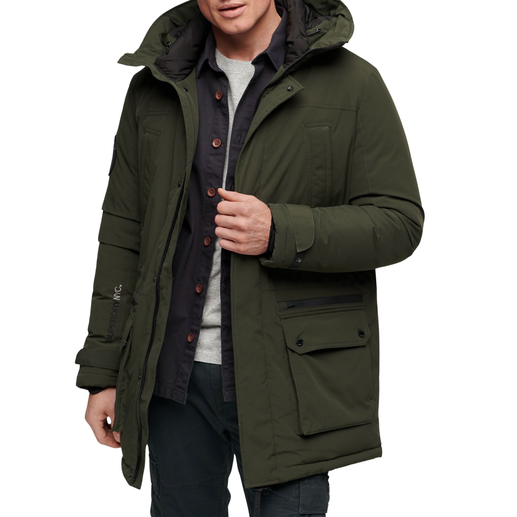 Parka Manteau d'hiver Superdry City Padded Hommes