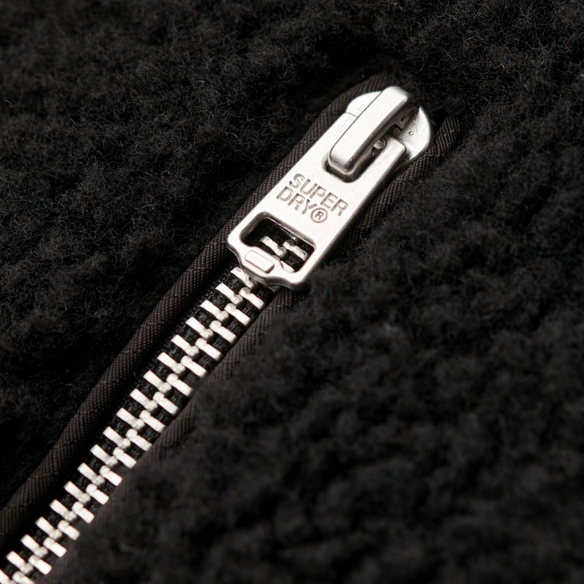 Superdry Vintage Retro Full Zip Fleece Jas Heren