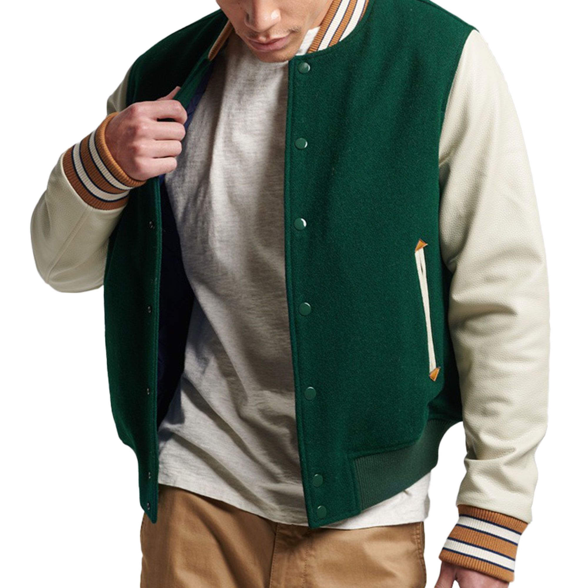 Superdry Vintage College Varsity Bomber Jas Heren