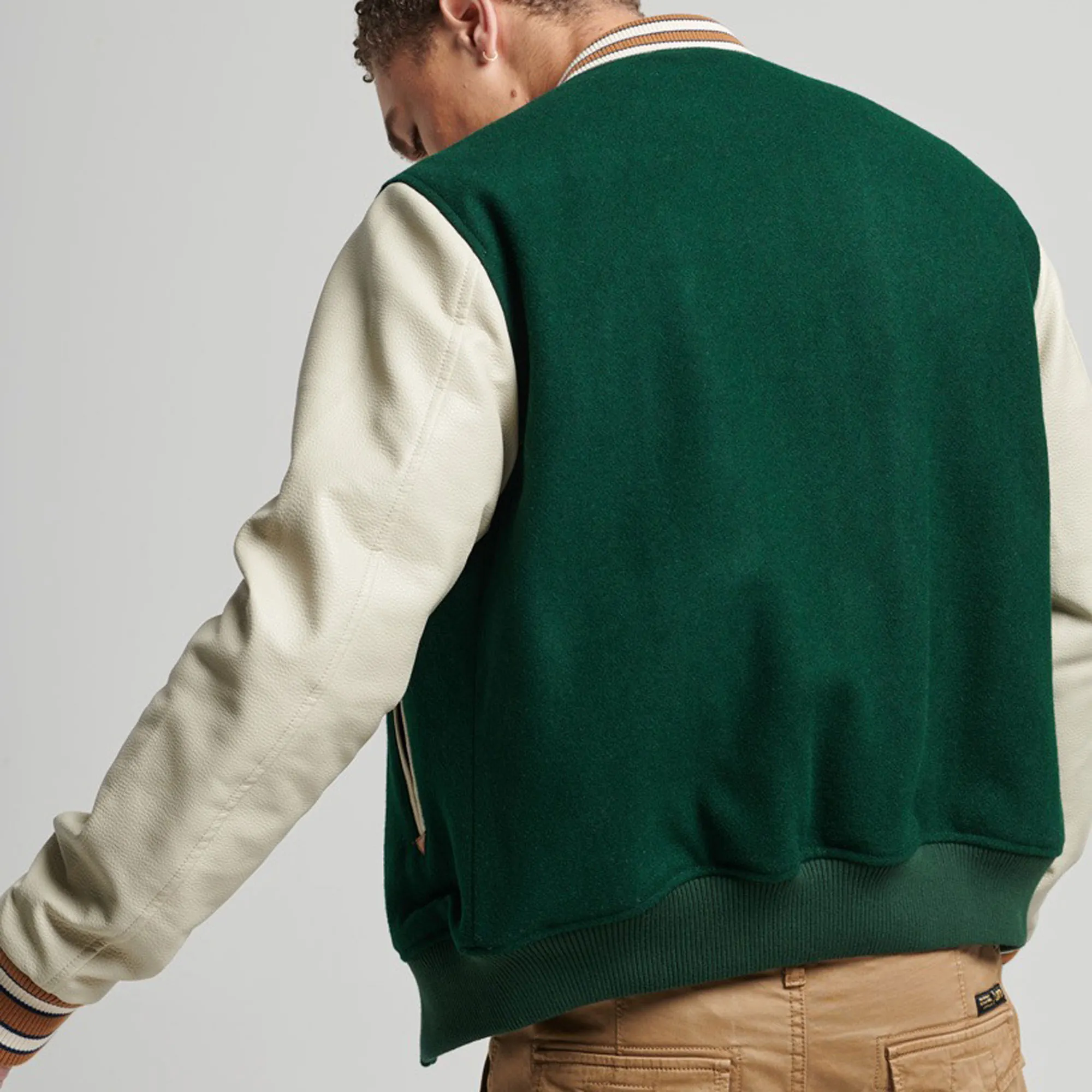 Superdry Vintage College Varsity Bomber Jas Heren