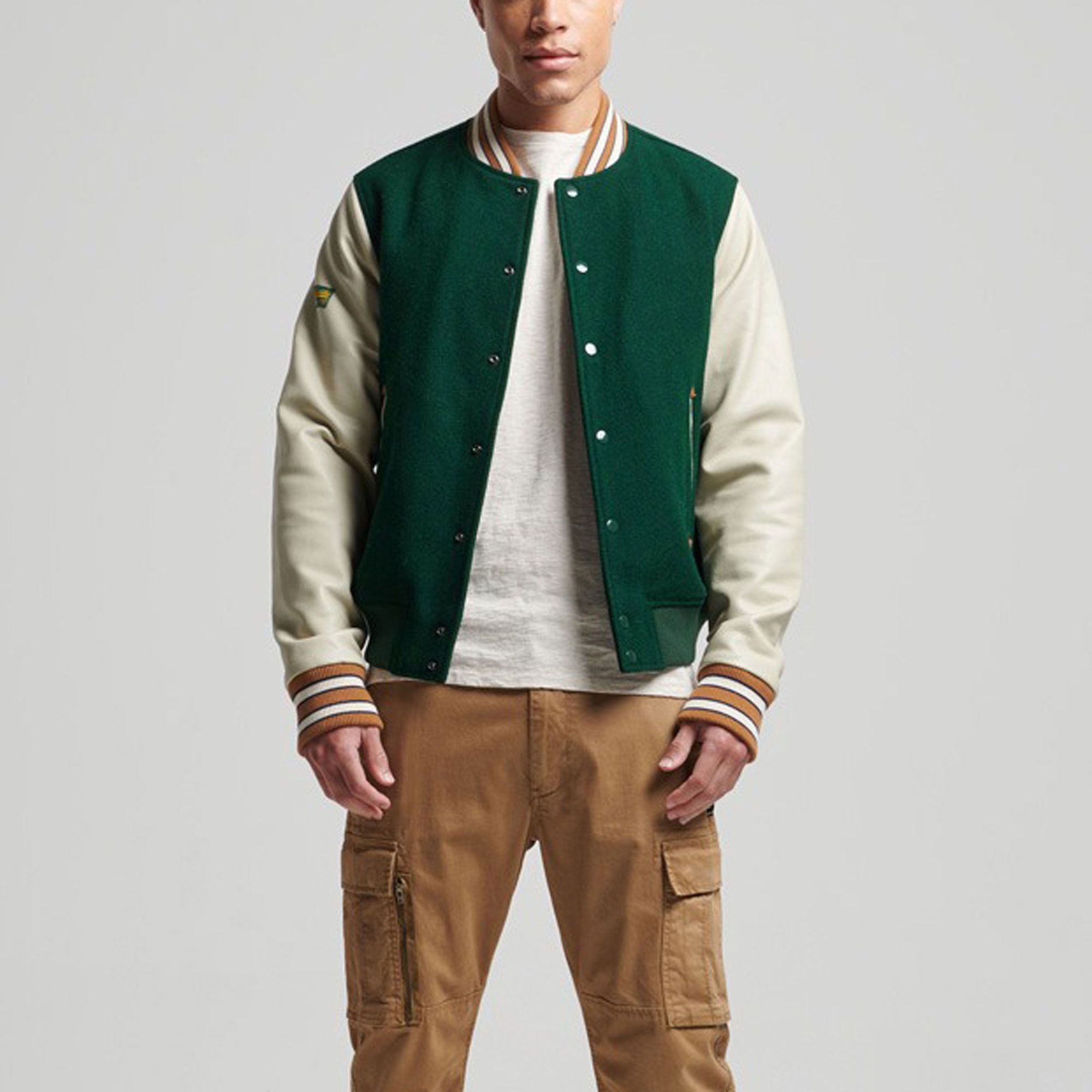 Superdry Vintage College Varsity Bomber Jas Heren