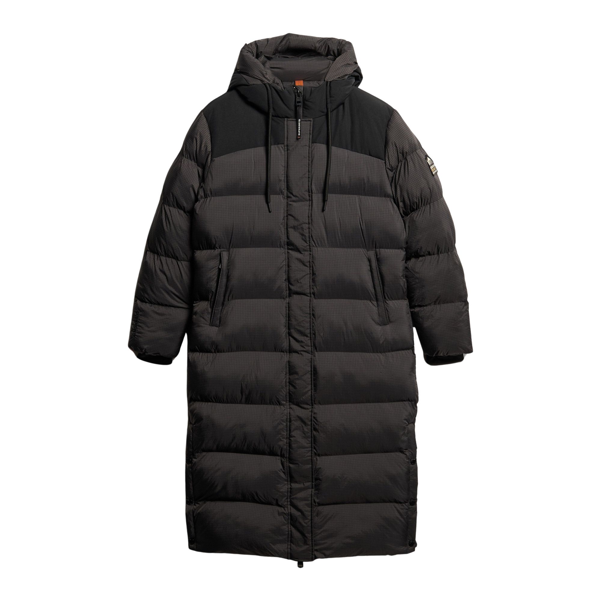 Superdry Ripstop Hooded Longline Puffer Winterjacke Damen