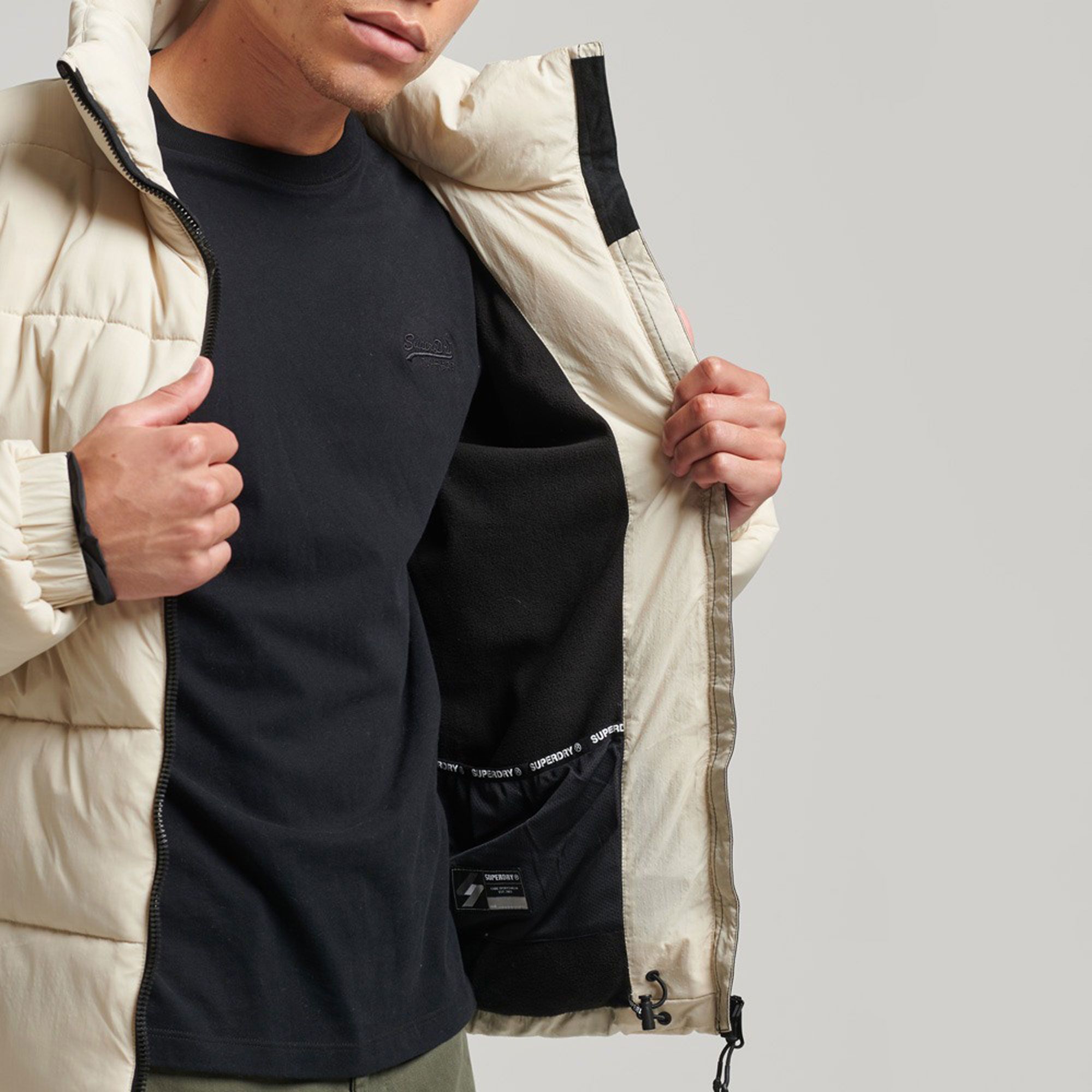 Superdry Sports Winter Steppjacke Herren