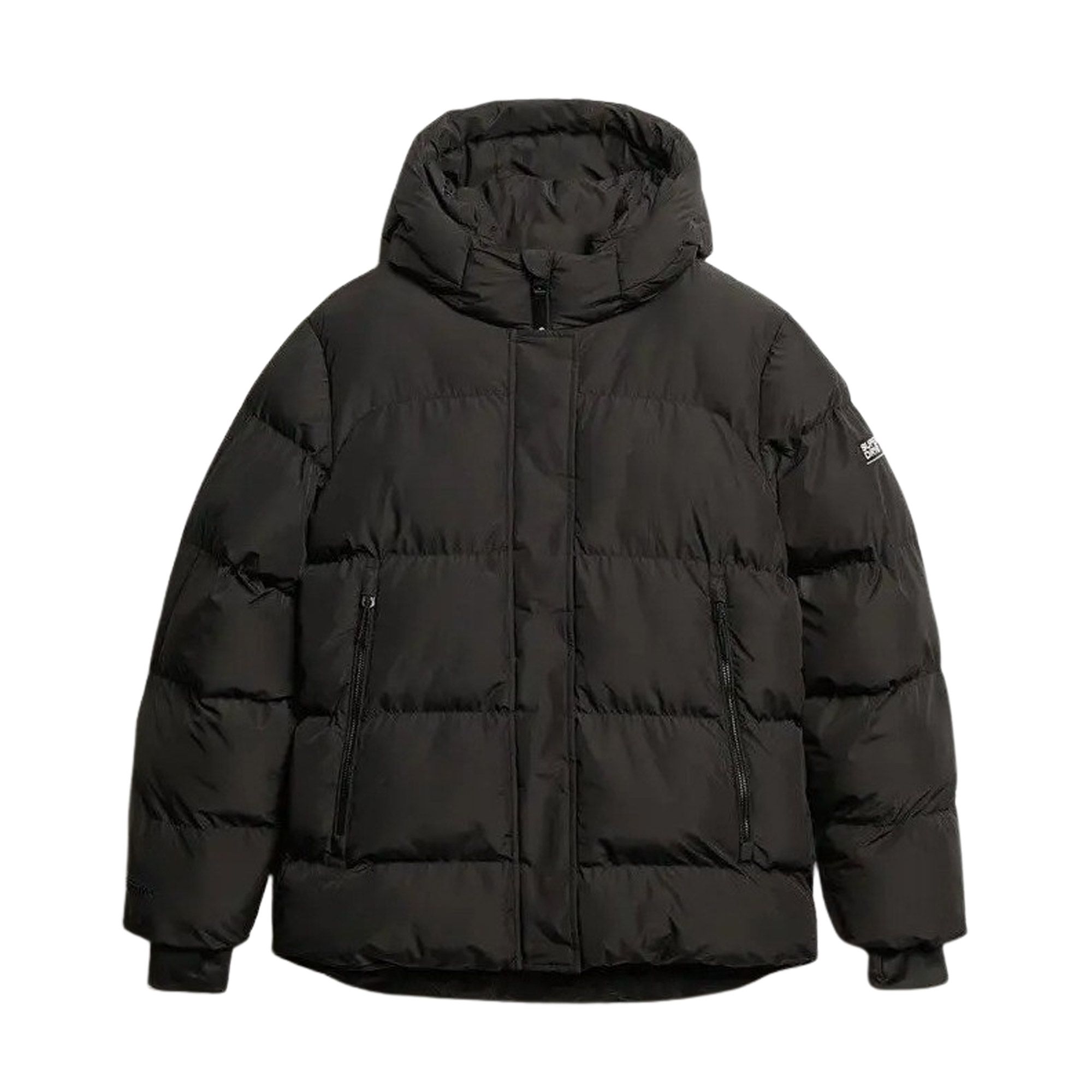 Superdry Hooded Mid Length Sports Puffer Winterjas Dames