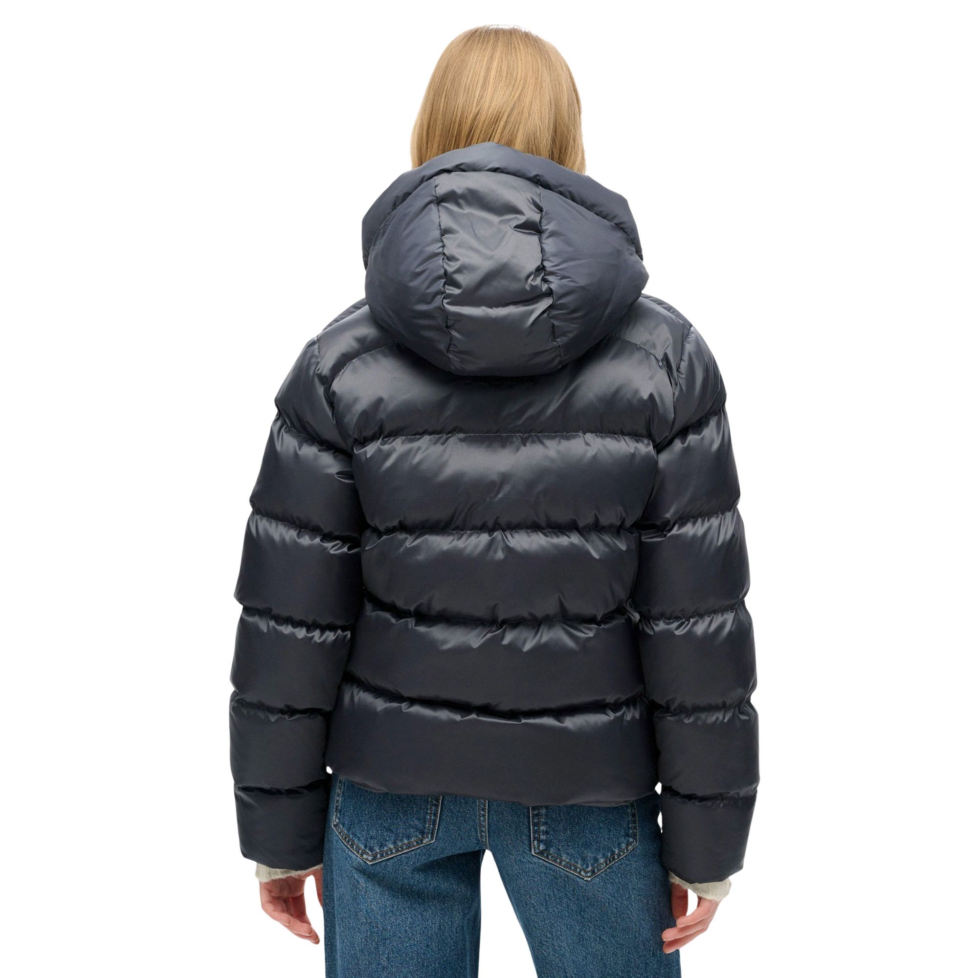 Superdry Hooded Luxe Sports Puffer Winterjas Dames