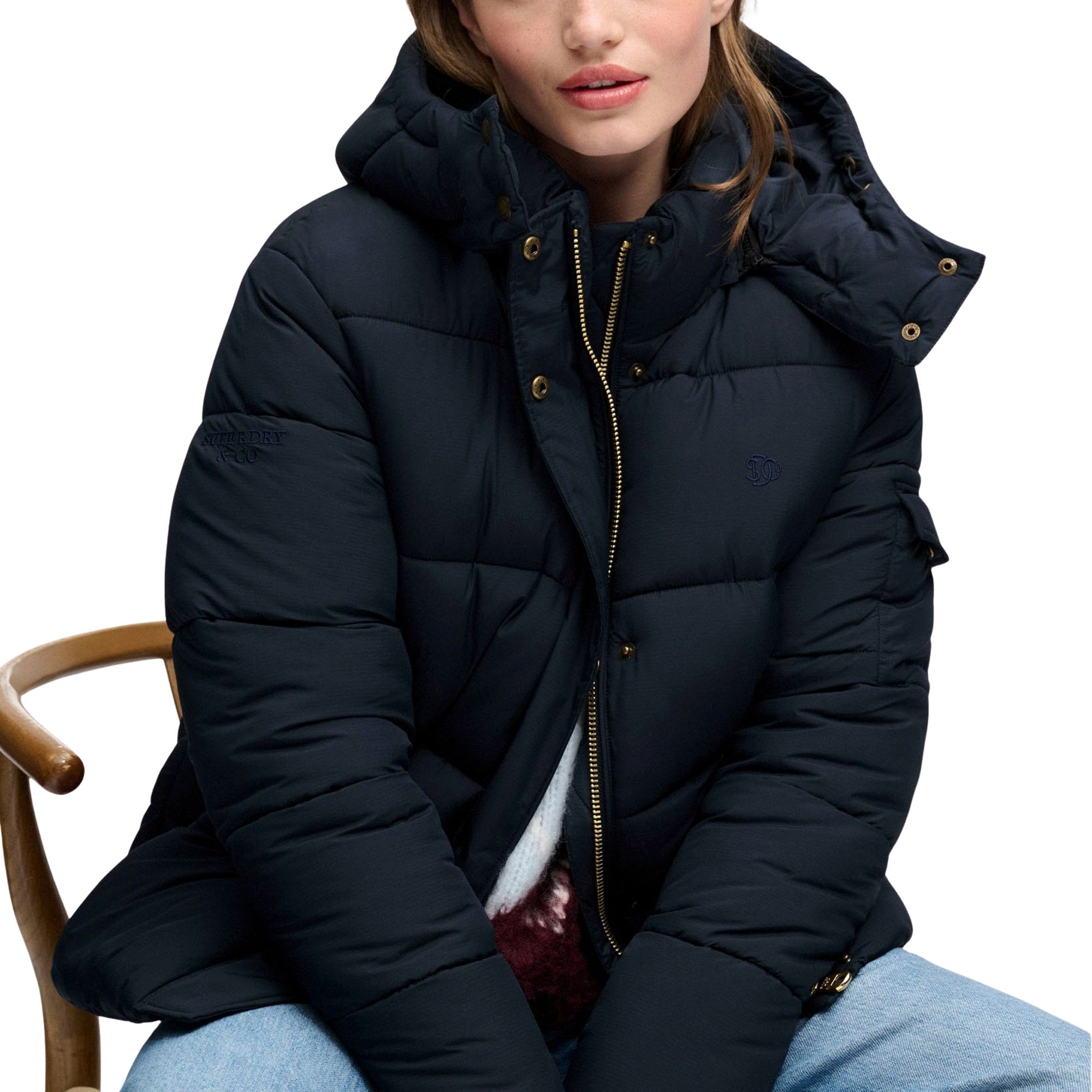 Superdry Ripstop Puffer Jacke Damen
