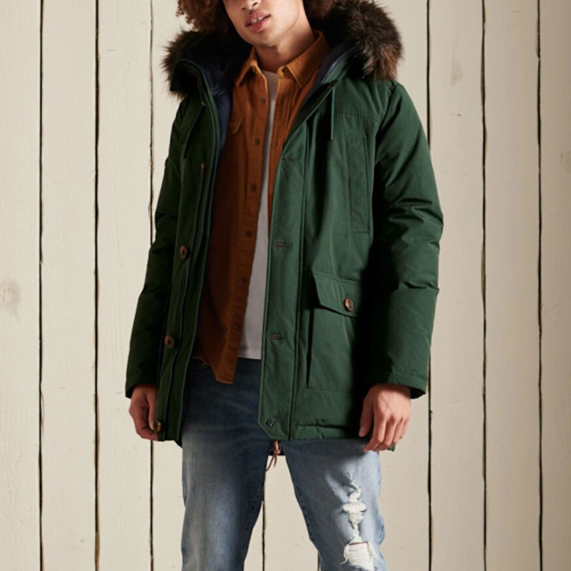 Superdry Rookie Down Parka Winterjas Heren