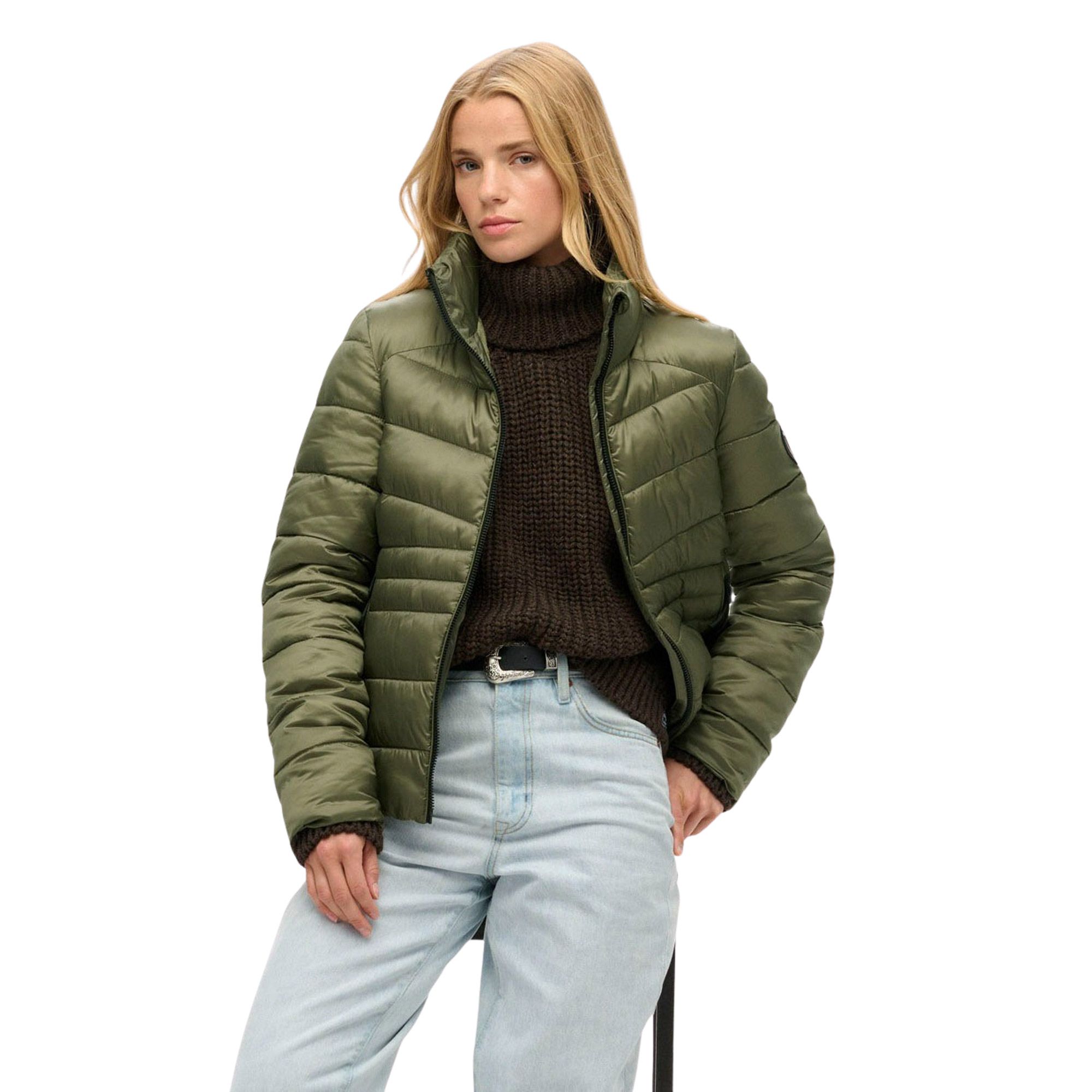 Superdry Fuji Quilt Padded Winterjas Dames
