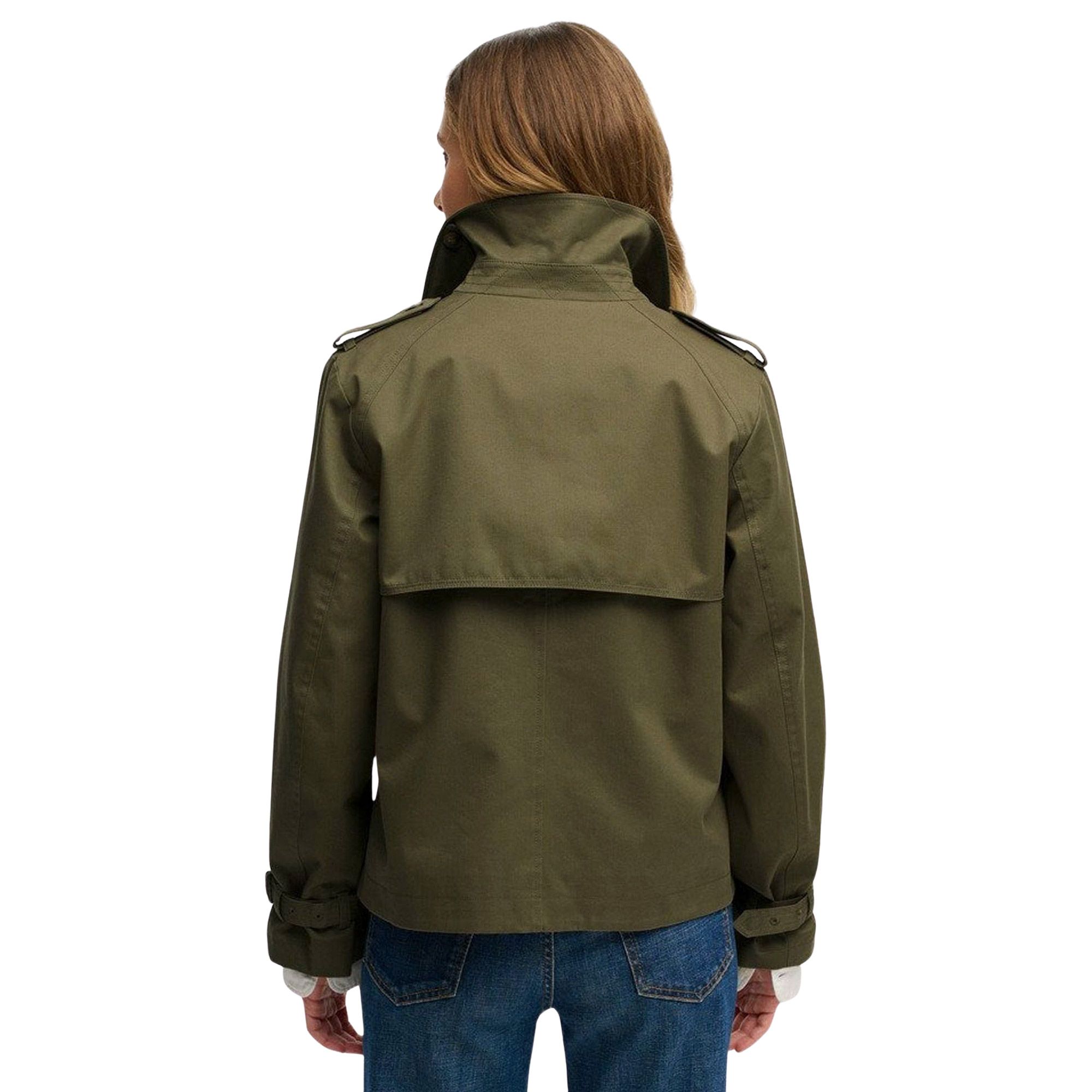 Superdry Short Trench Jacket Dames