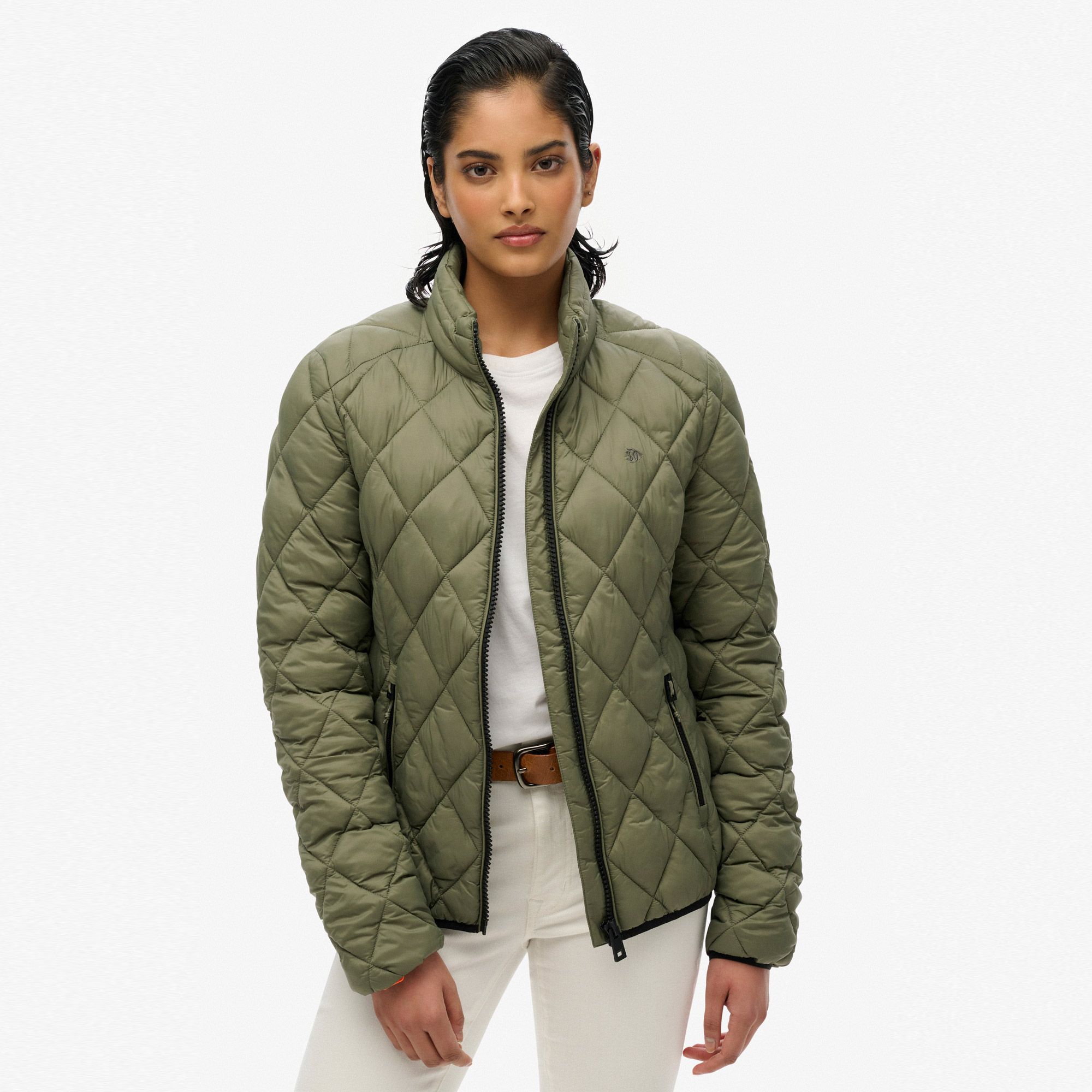 Superdry Diamond Quilt Fuji Lite Jas Dames