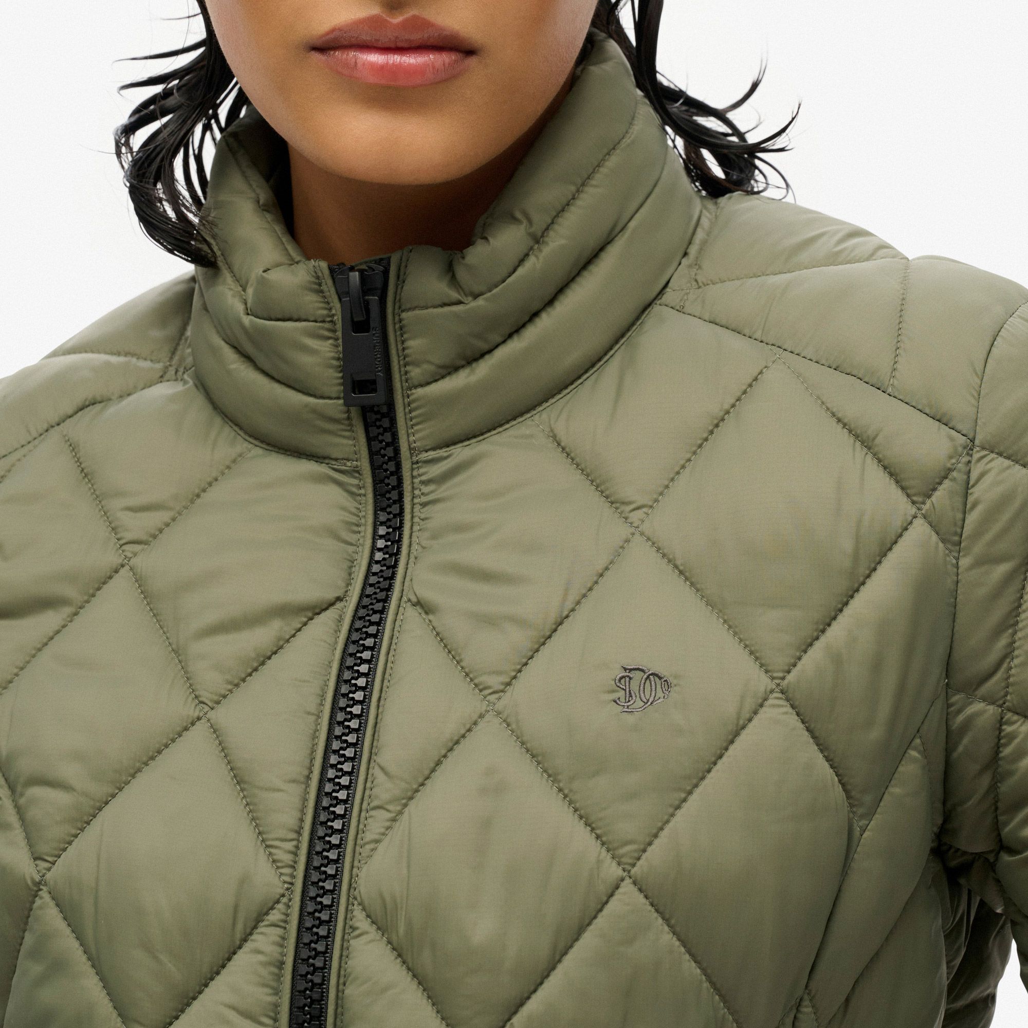 Superdry Diamond Quilt Fuji Lite Jas Dames
