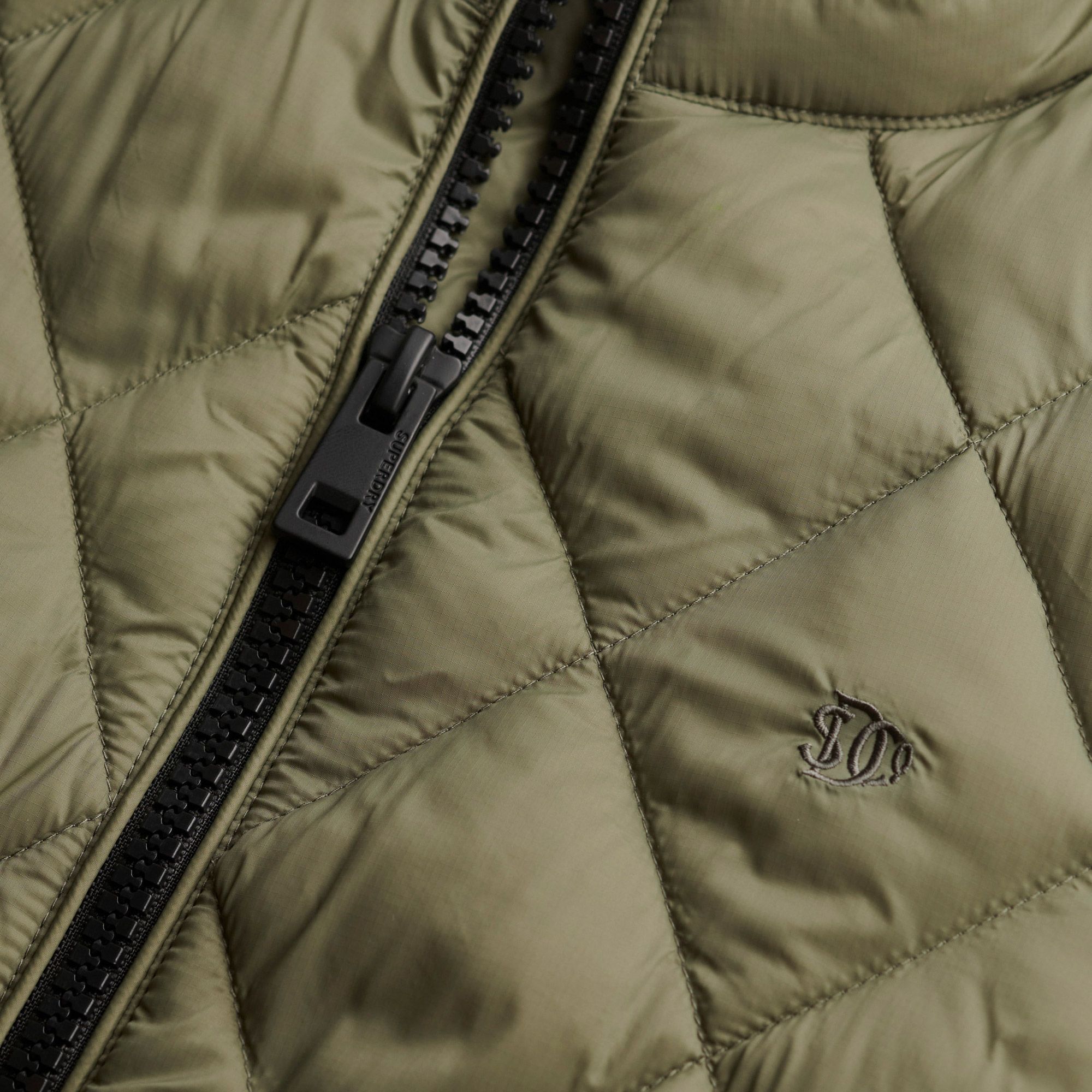 Superdry Diamond Quilt Fuji Lite Jas Dames