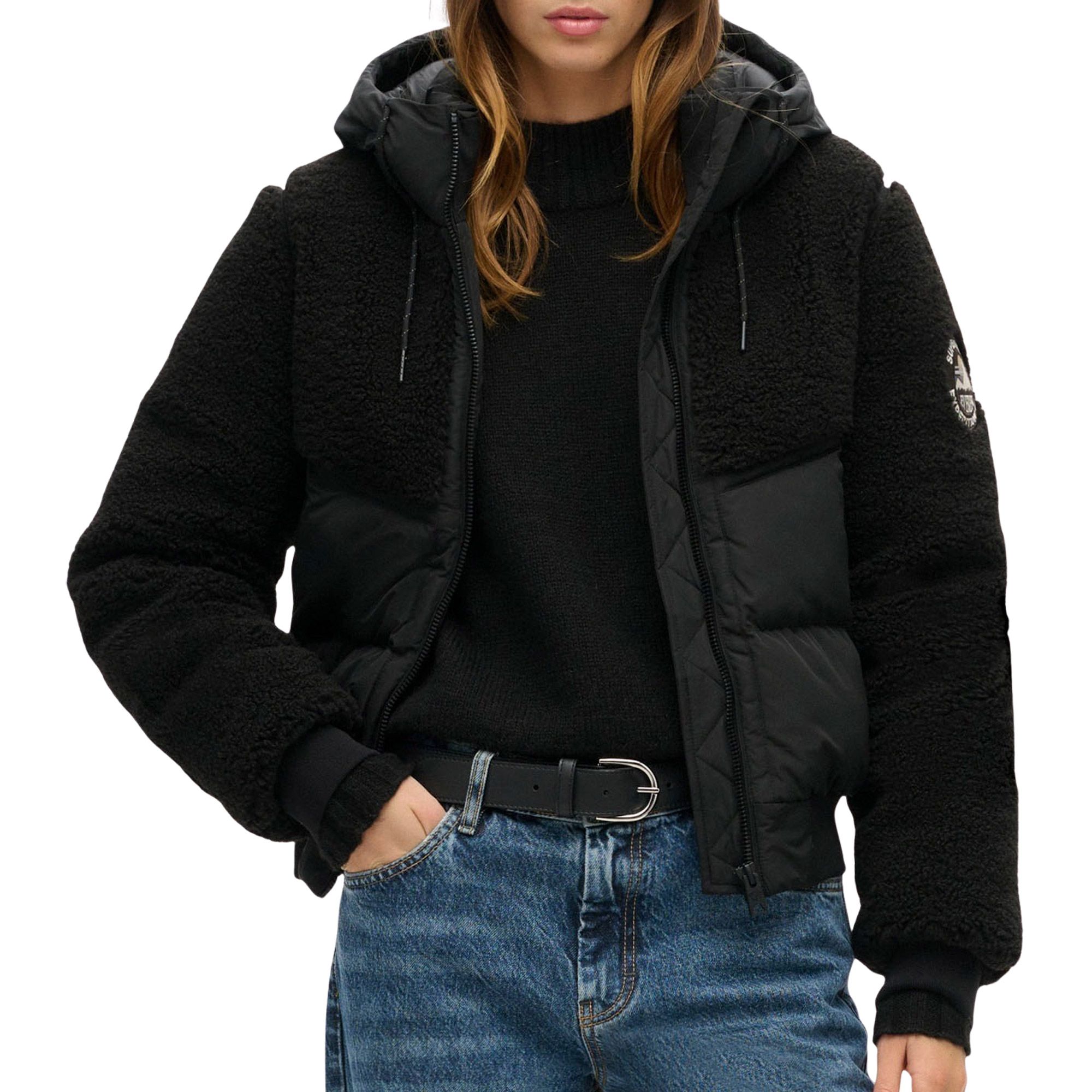 Superdry Everest Hybrid Bomber Winterjas Dames