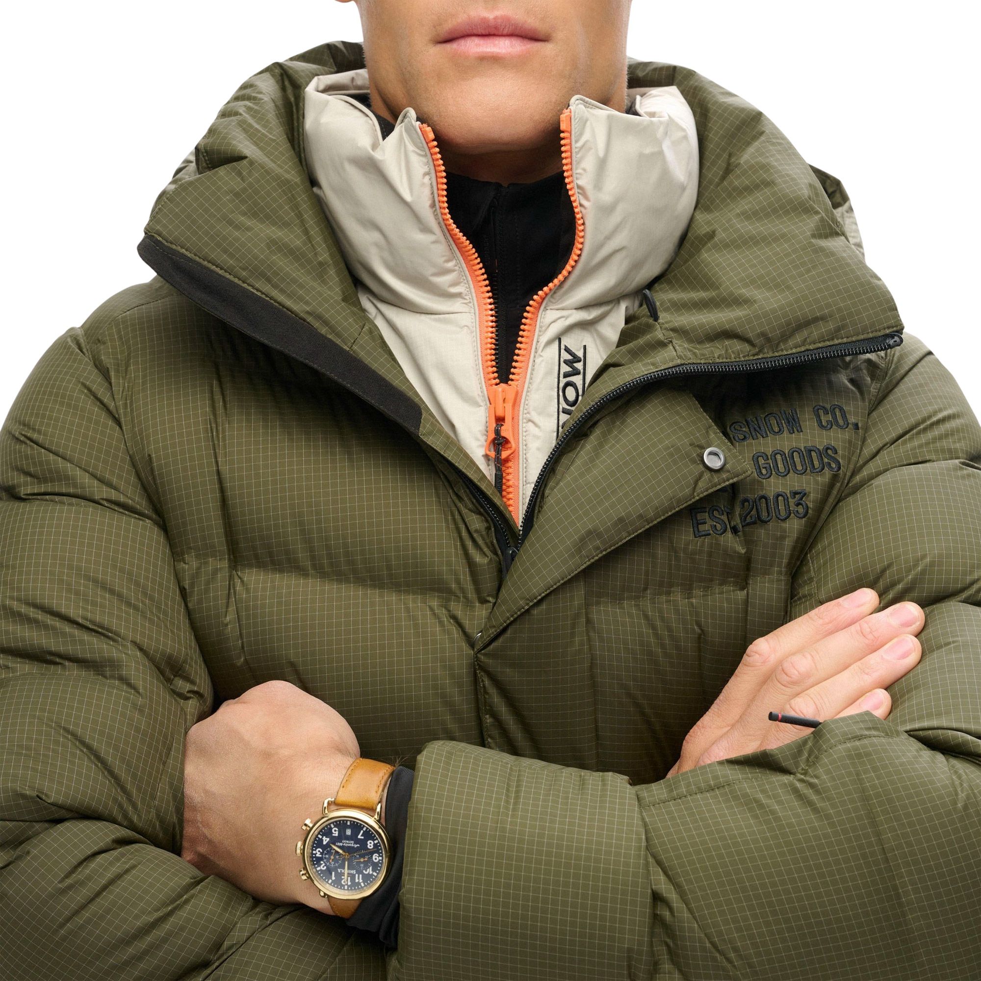 Superdry Ski Sport Puffer Skijas Heren