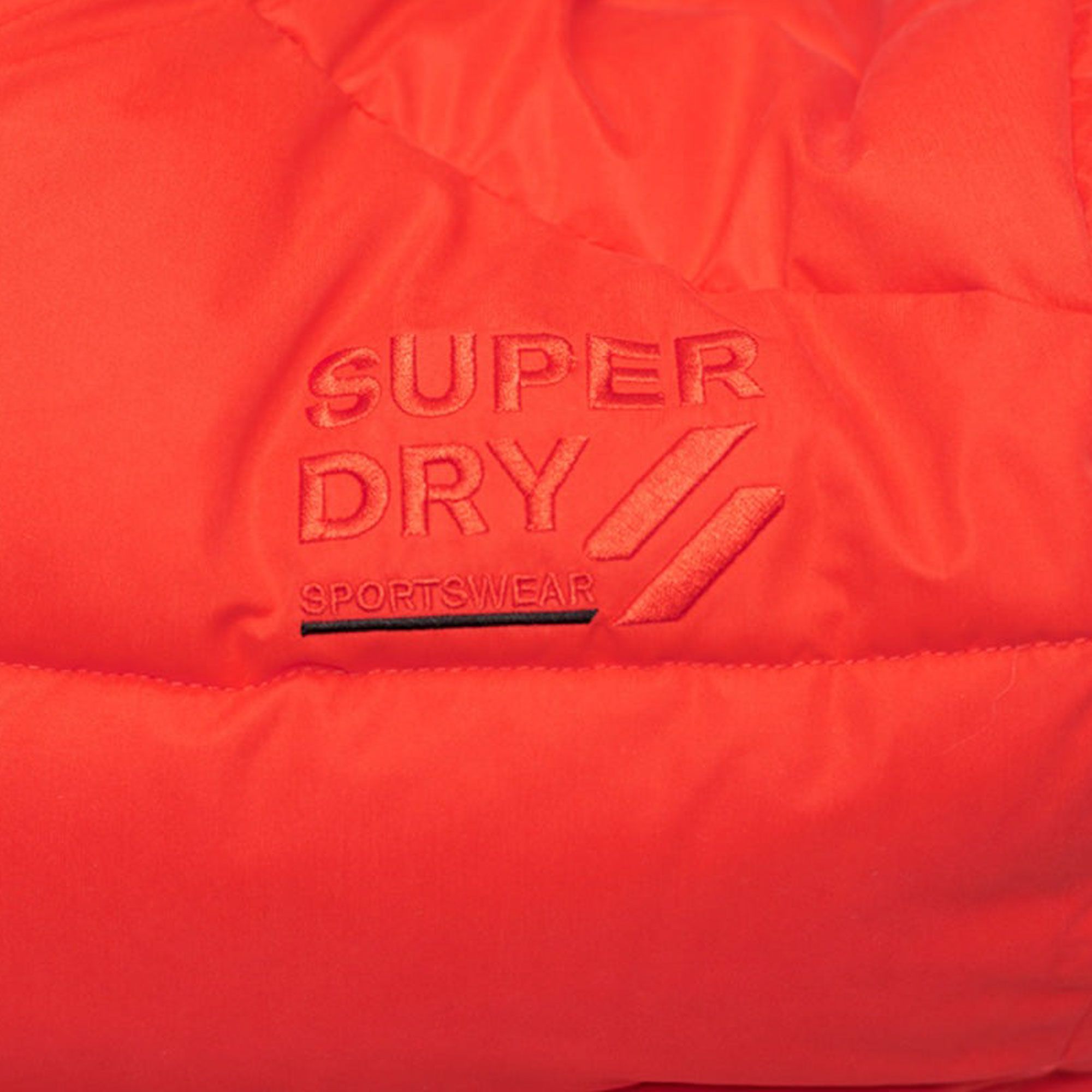 Superdry Hooded Microfibre Padded Jas Dames