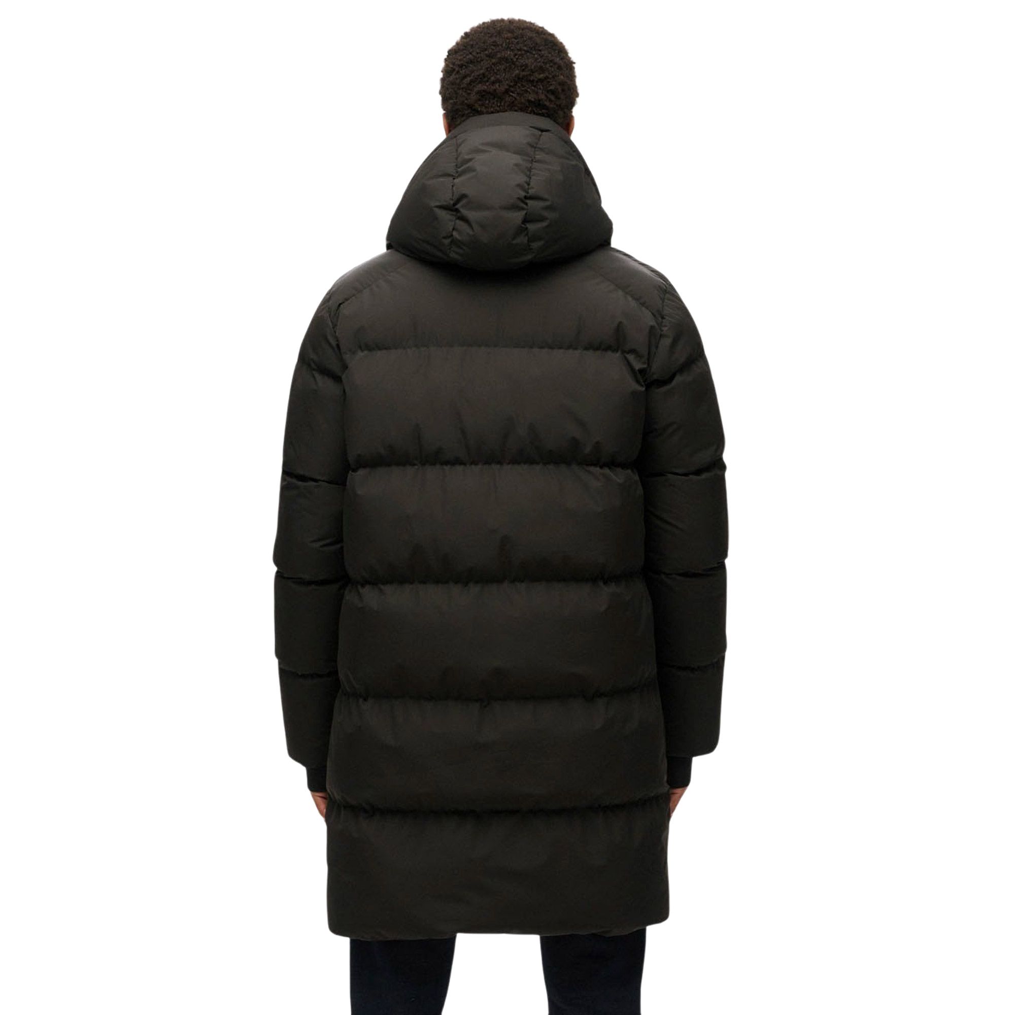 Superdry Fuji Padded Hooded Sports Puffer Mid Jas Heren