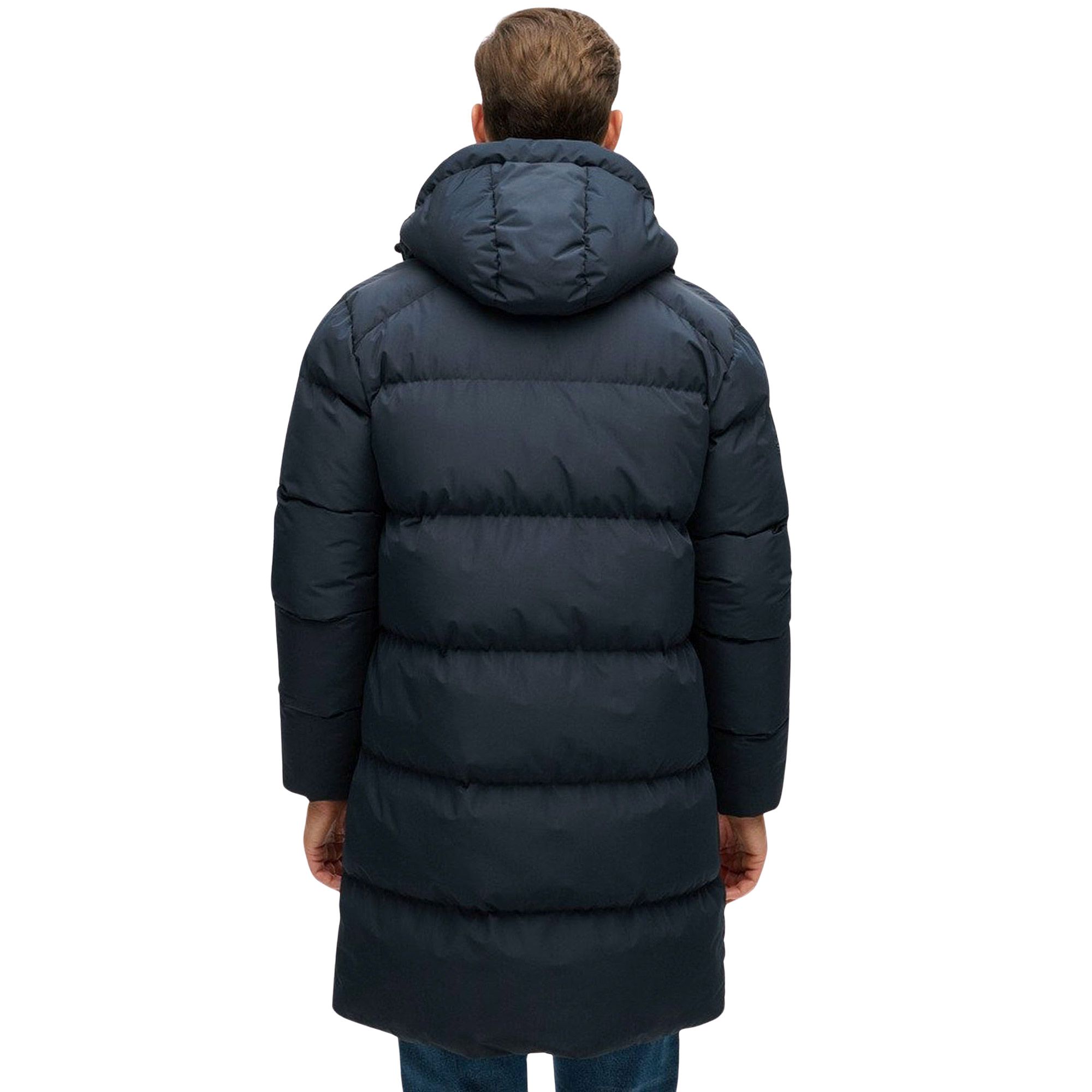 Superdry Fuji Padded Hooded Sports Puffer Mid Jas Heren