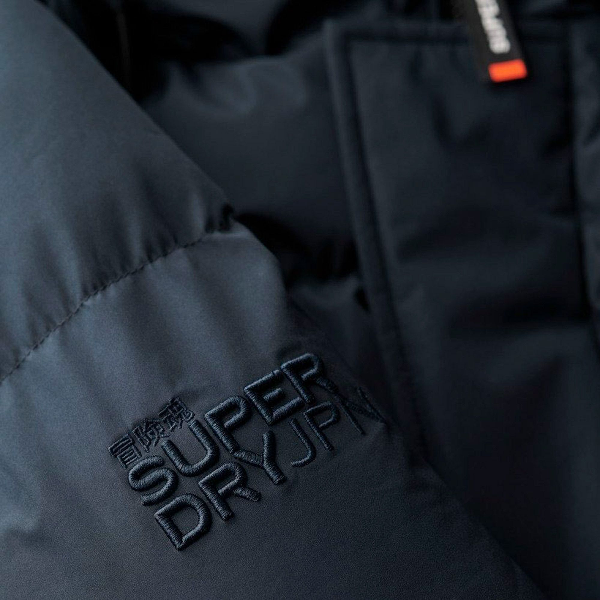 Superdry Fuji Padded Hooded Sports Puffer Mid Jas Heren