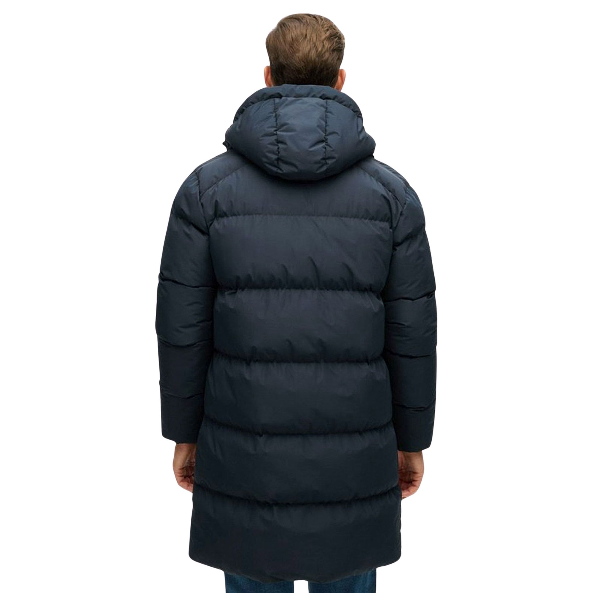 Superdry Fuji Padded Hooded Sports Puffer Mid Jas Heren