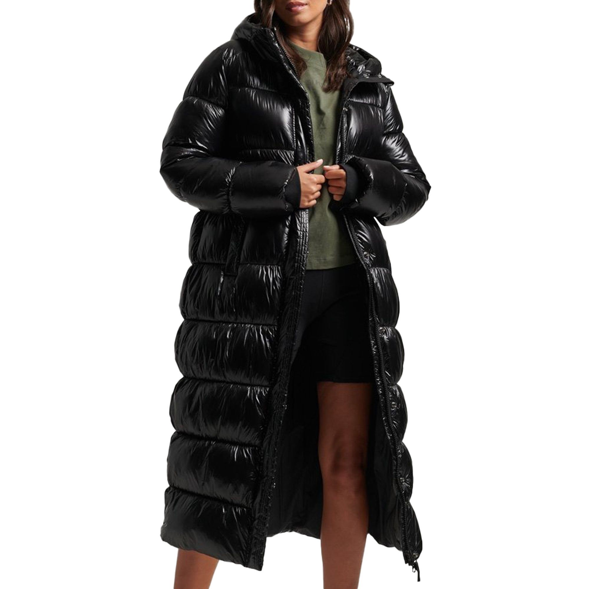 極美品 ASPESI アスペジ ダウンコート BOBONE SUPERDRY S ASPESI（アスペジ）リサイクルナイロンダウンフーディーコート ADAM