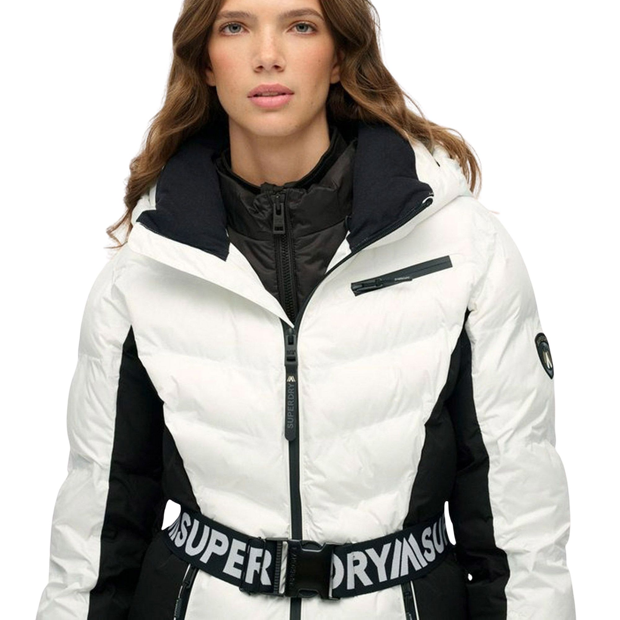 Superdry Luxe Belted Padded Skijas Dames