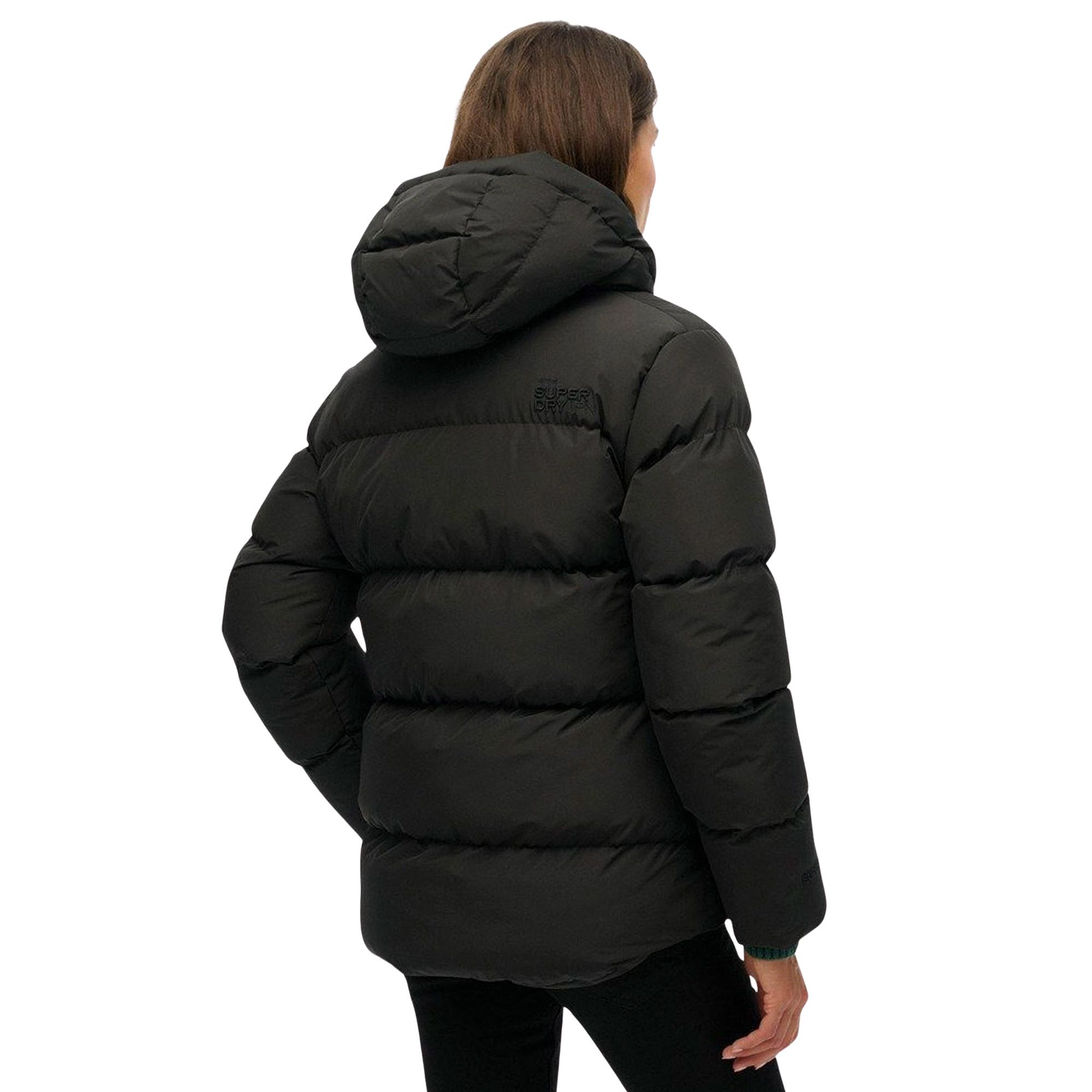 Superdry Hooded 5 Baffle Sports Puffer Jas Dames