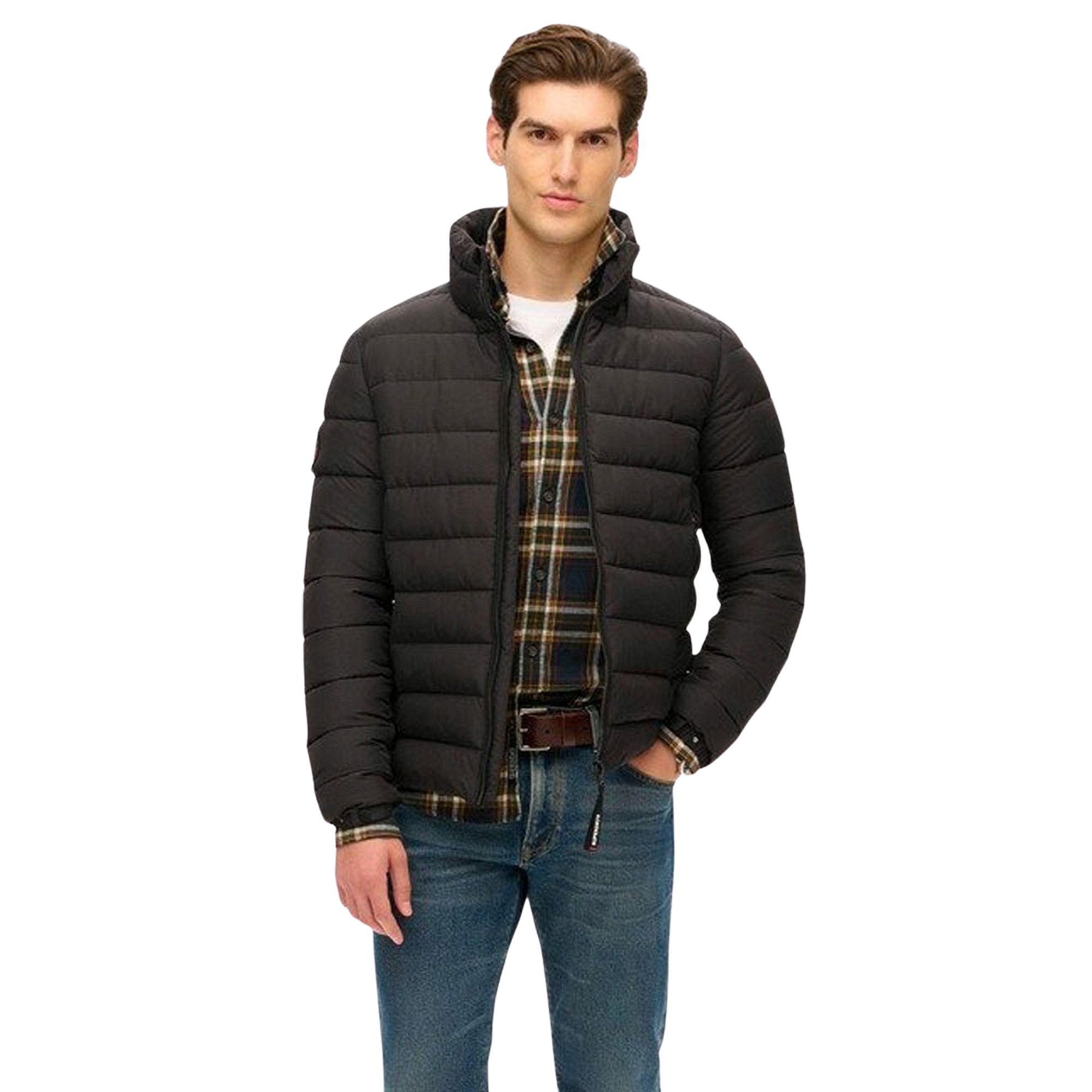 Superdry Fuji Padded Embroidered Pufferjas Heren
