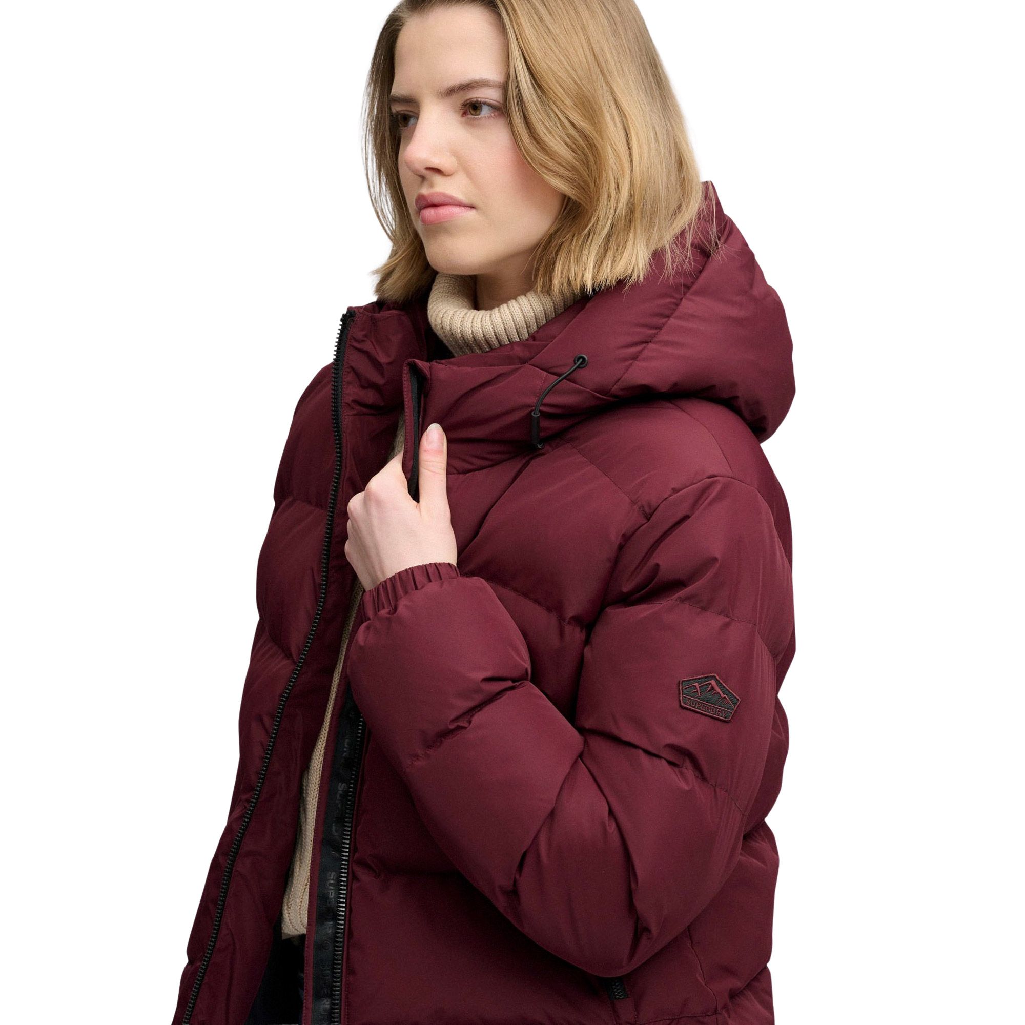 Manteau d'Hiver Superdry Hooded Sports Puffer Femmes
