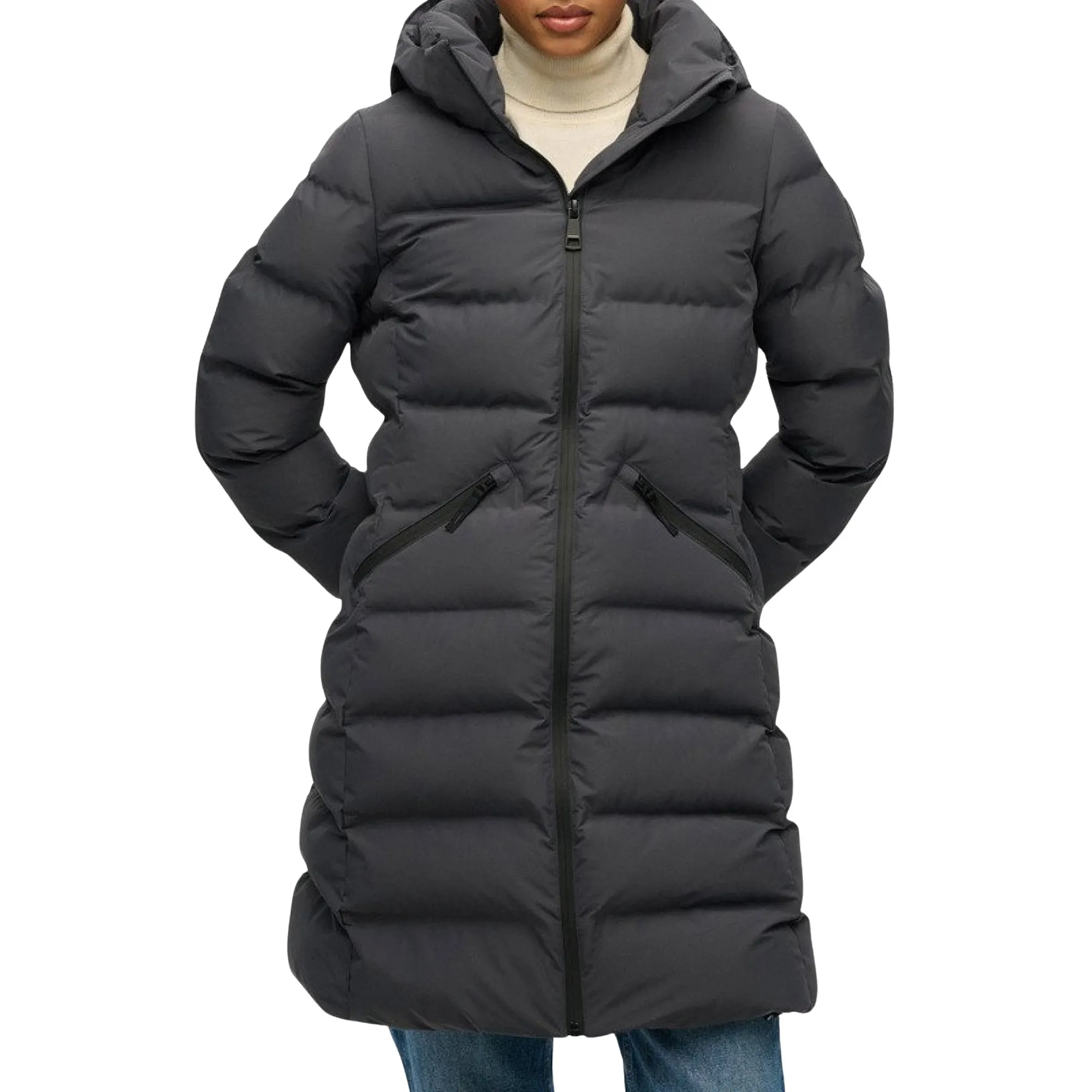 Superdry City Mid Padded Jas Dames