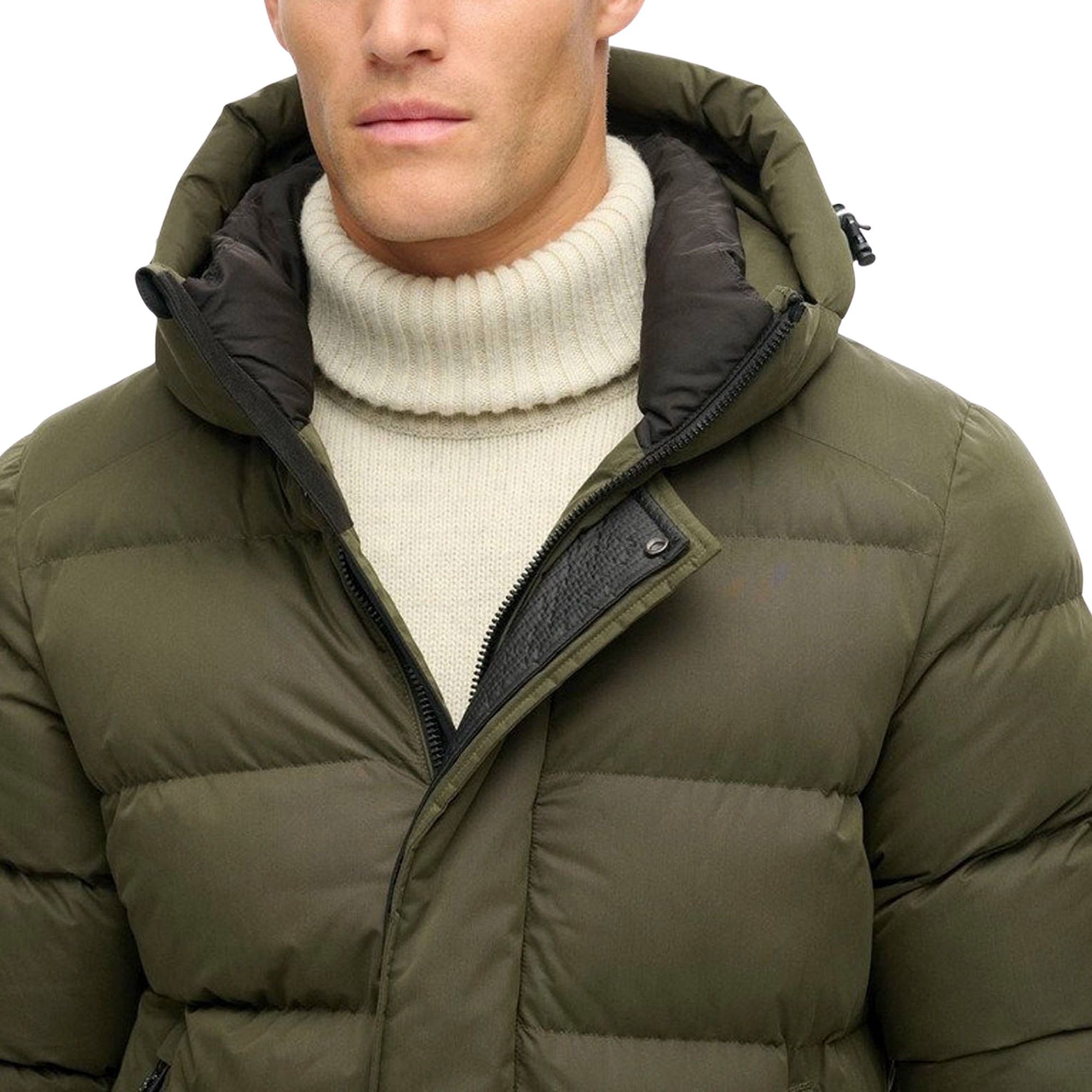 Superdry Microfibre Hooded Sports Puffer Winterjas Heren