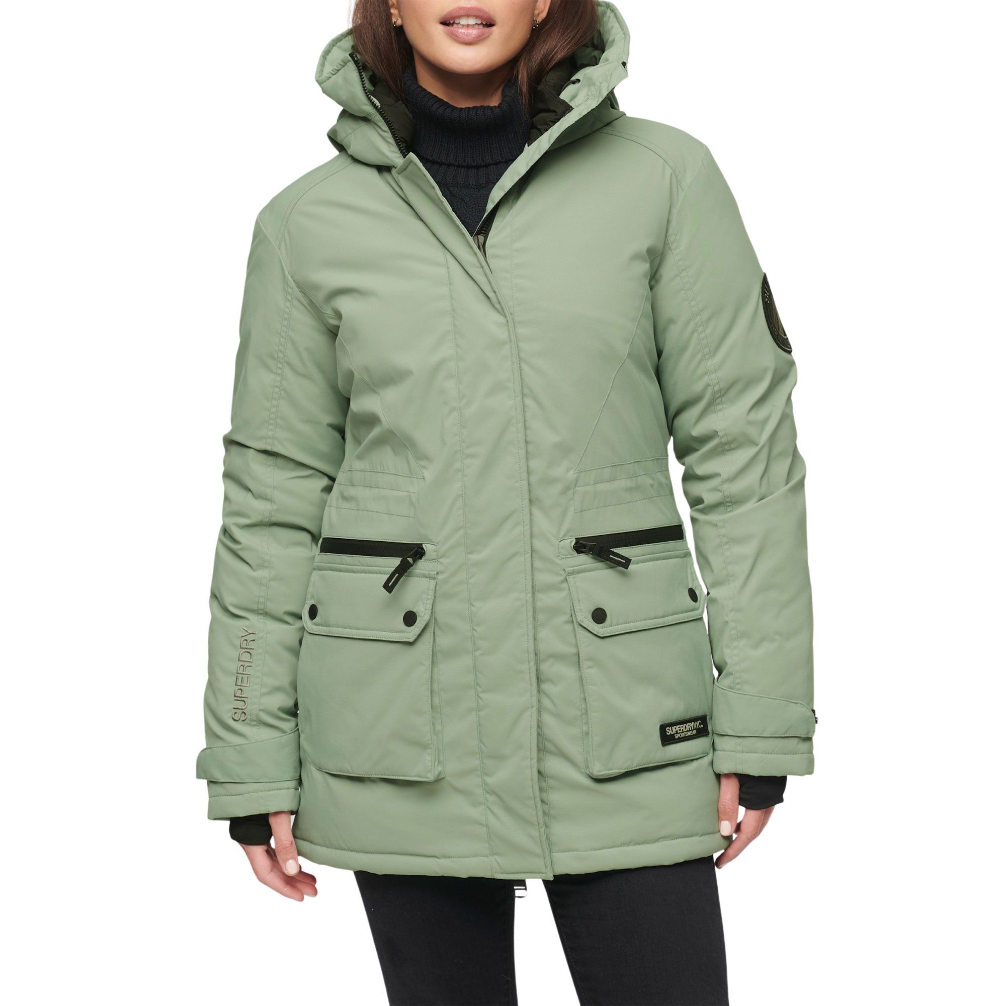 Superdry City Padded Parka Winterjas Dames