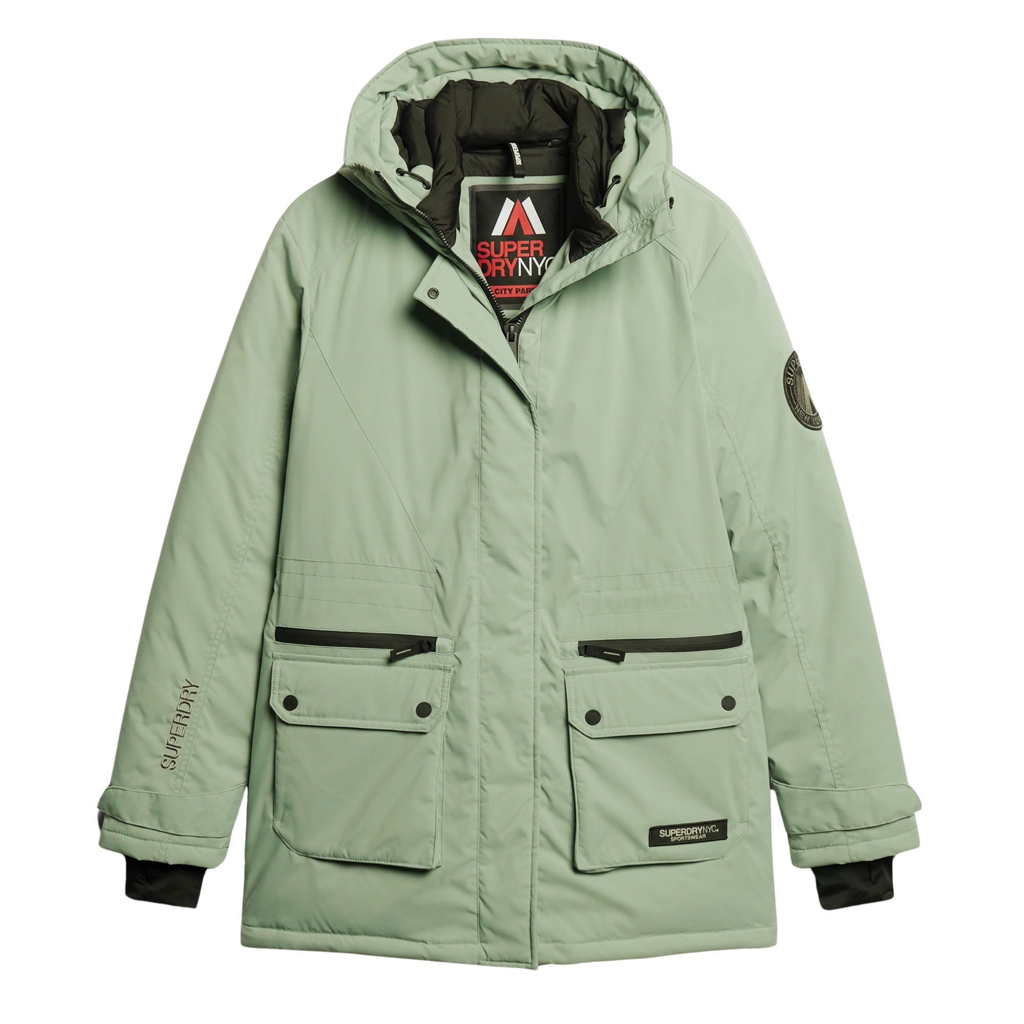 Superdry City Padded Parka Winterjas Dames