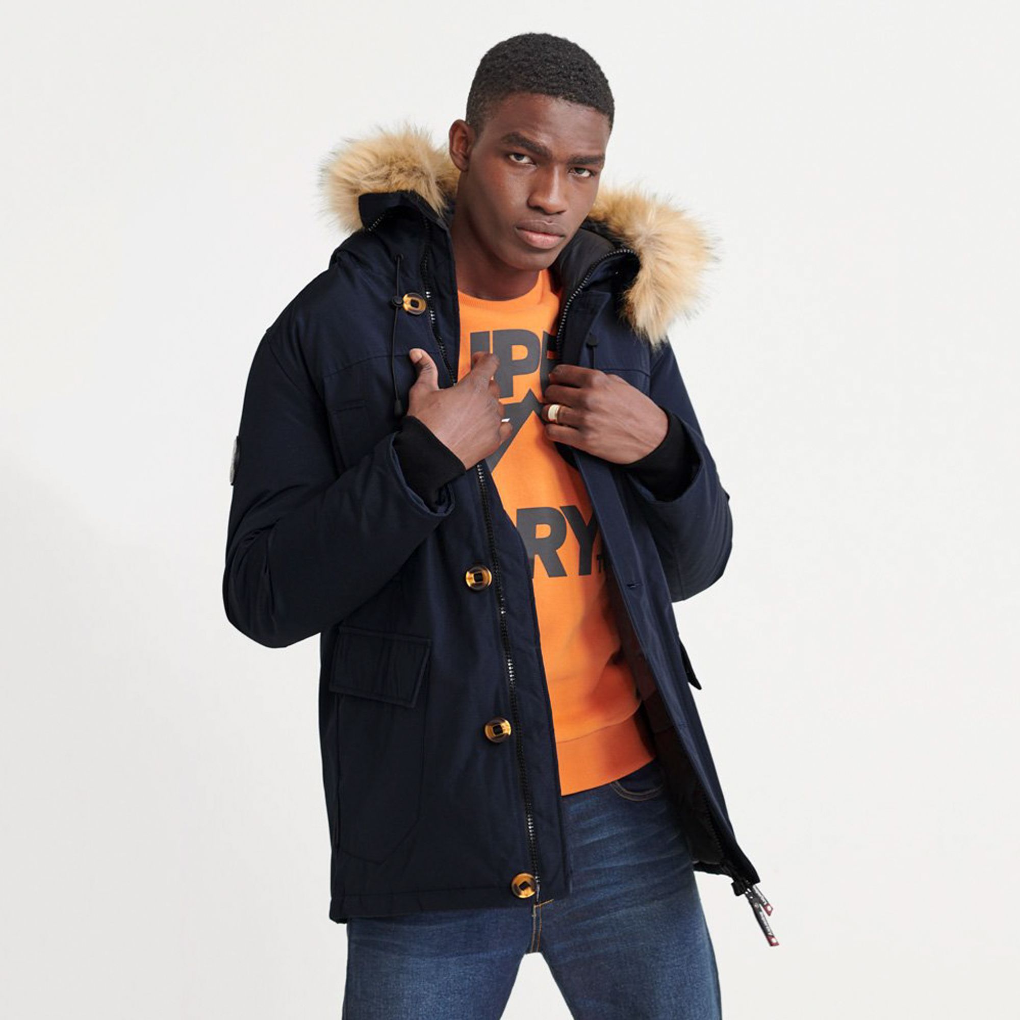 Superdry Rookie Down Parka Winterjas Heren
