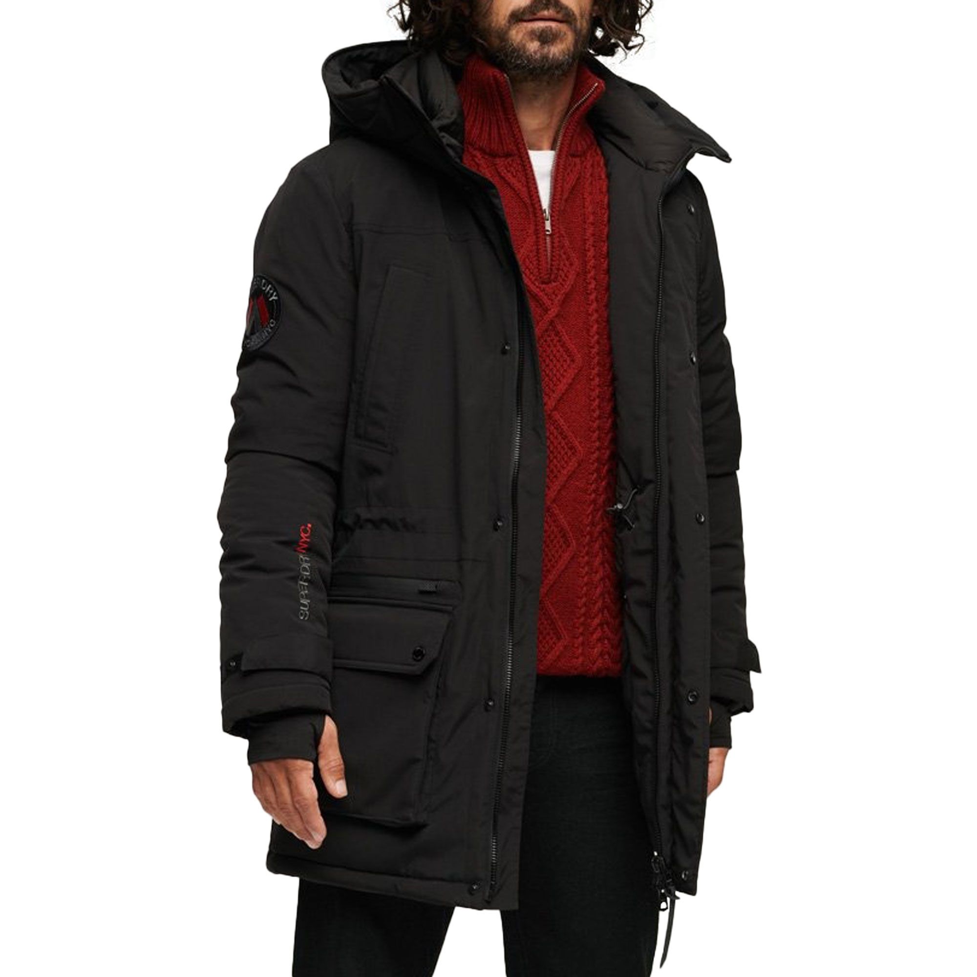 Superdry City Padded Parka Winterjas Heren