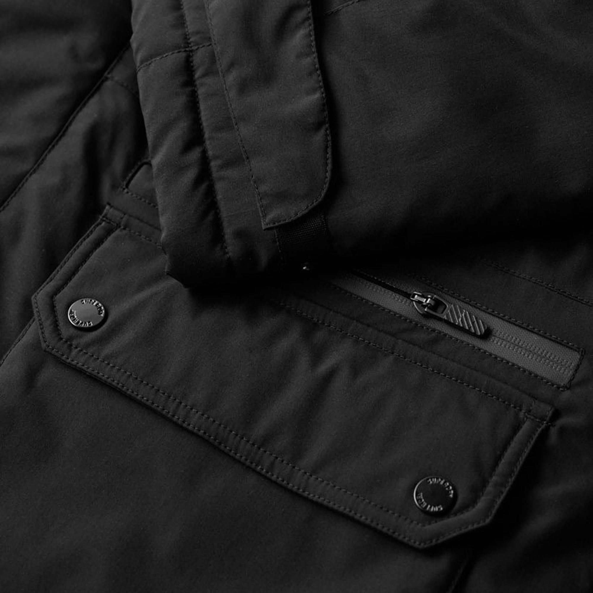 Superdry City Padded Parka Winterjas Heren