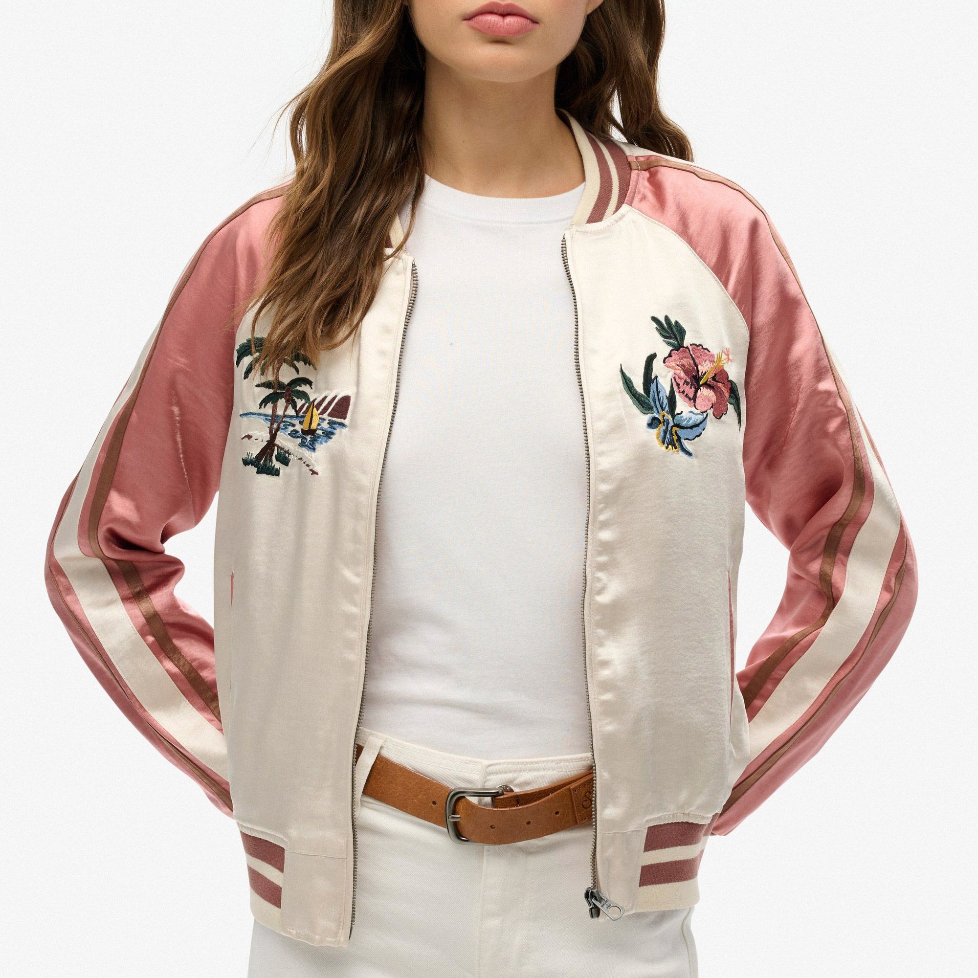 Superdry Suikajan Embroidered Bomber Jas Dames