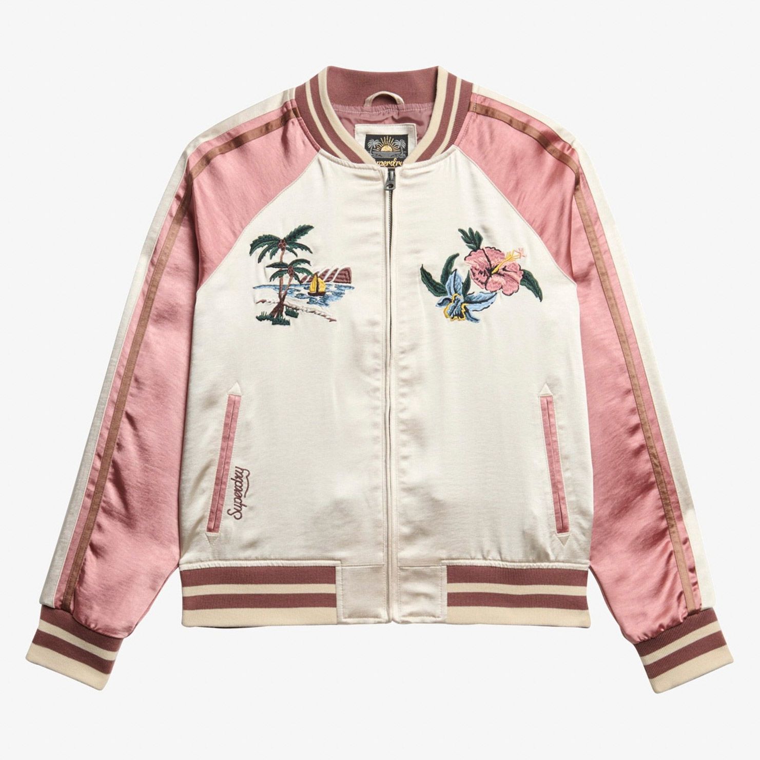 Superdry Suikajan Embroidered Bomber Jas Dames