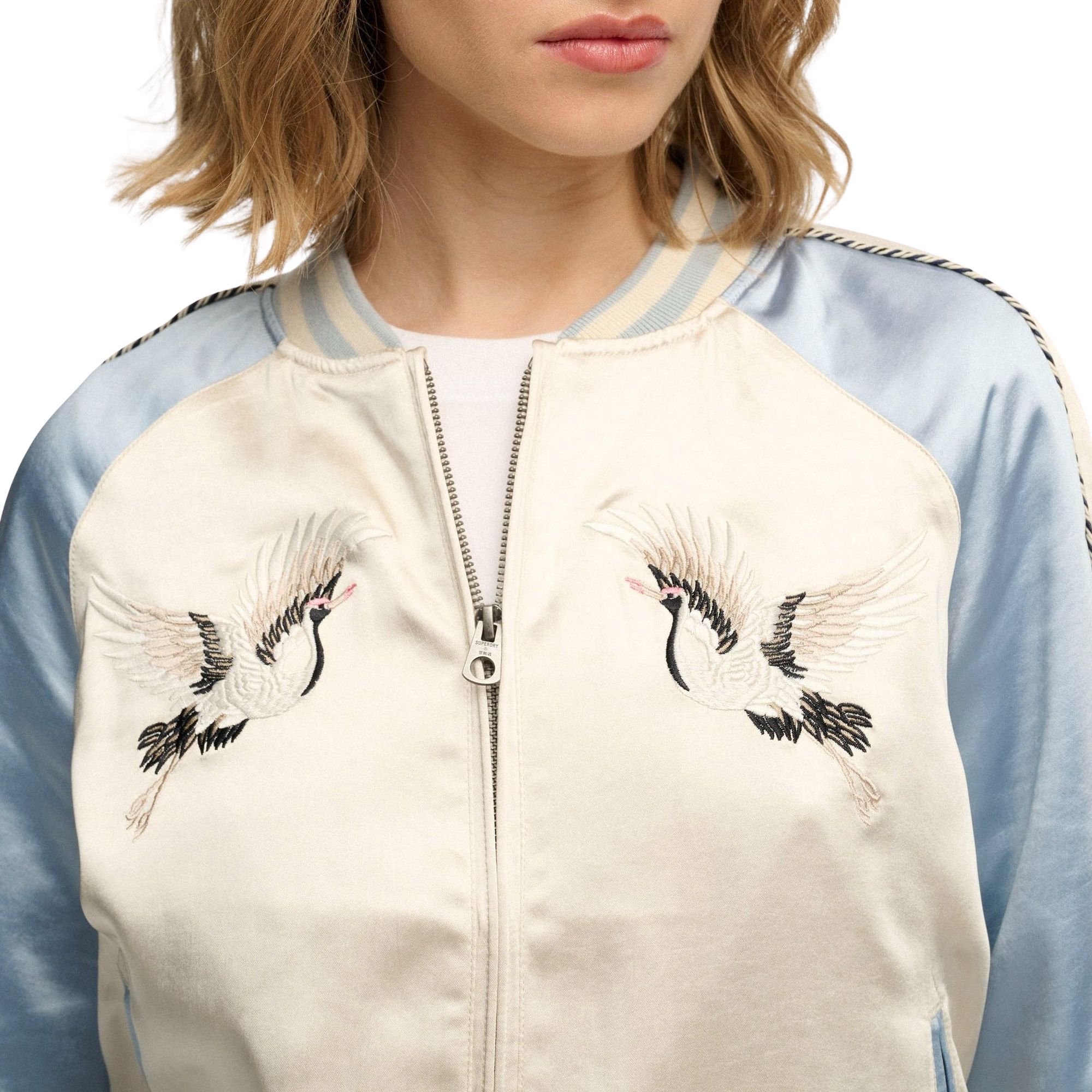 Superdry Suikajan Embroidered Bomber Jas Dames