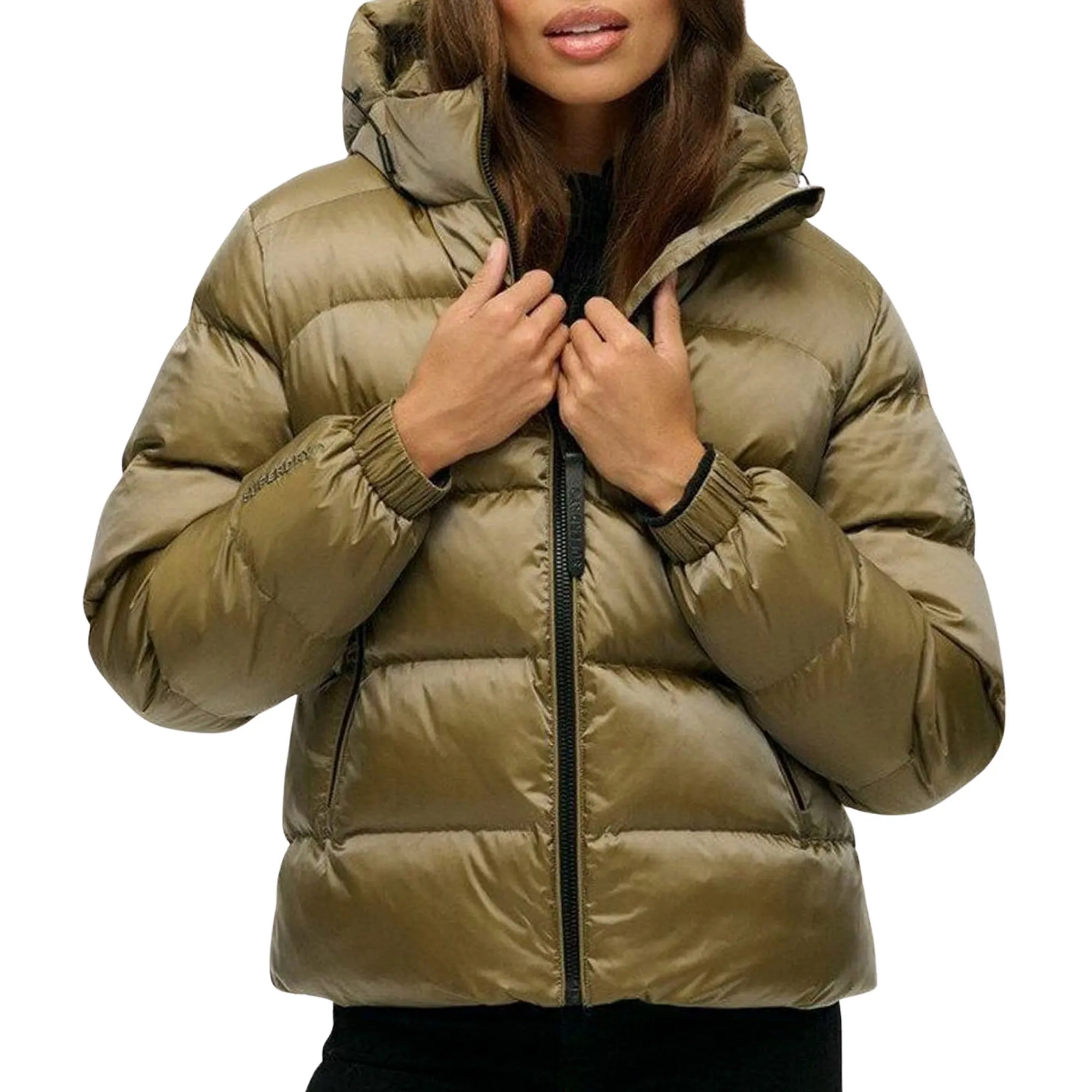 Manteau d'Hiver Superdry Hooded Luxe Sports Puffer Femmes