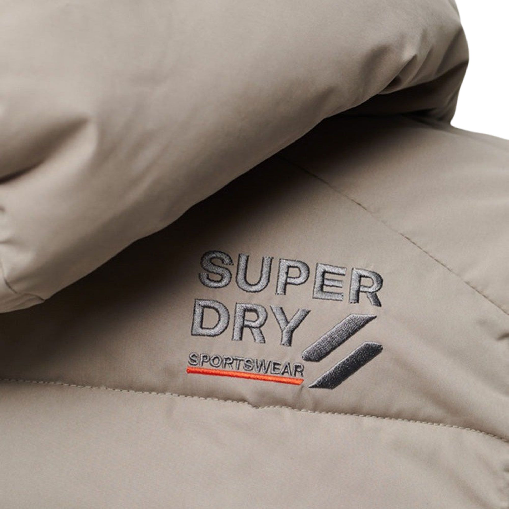 Superdry Hooded Microfibre Padded Jas Dames