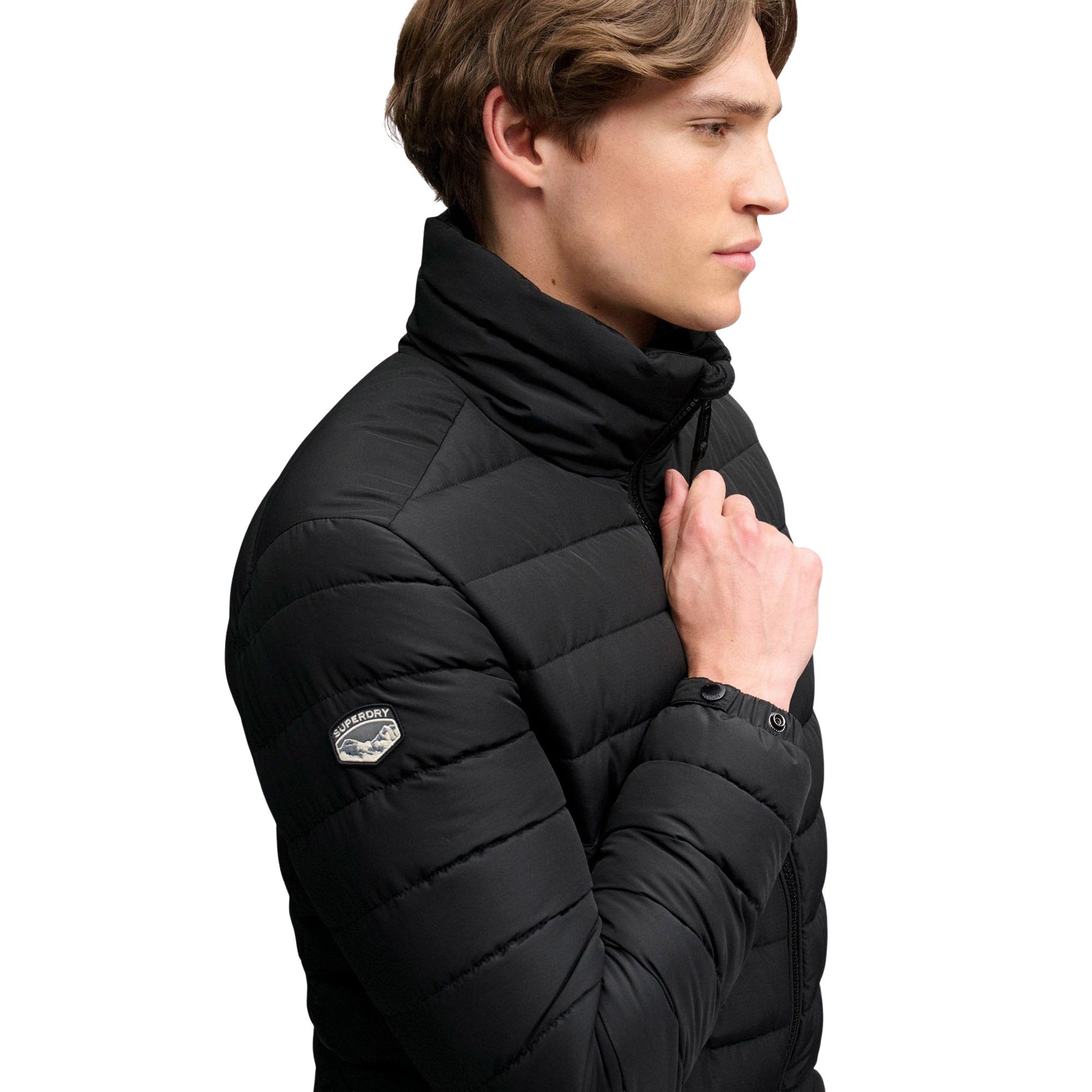 Superdry Hooded Fuji Midweight Padded Winterjas Heren