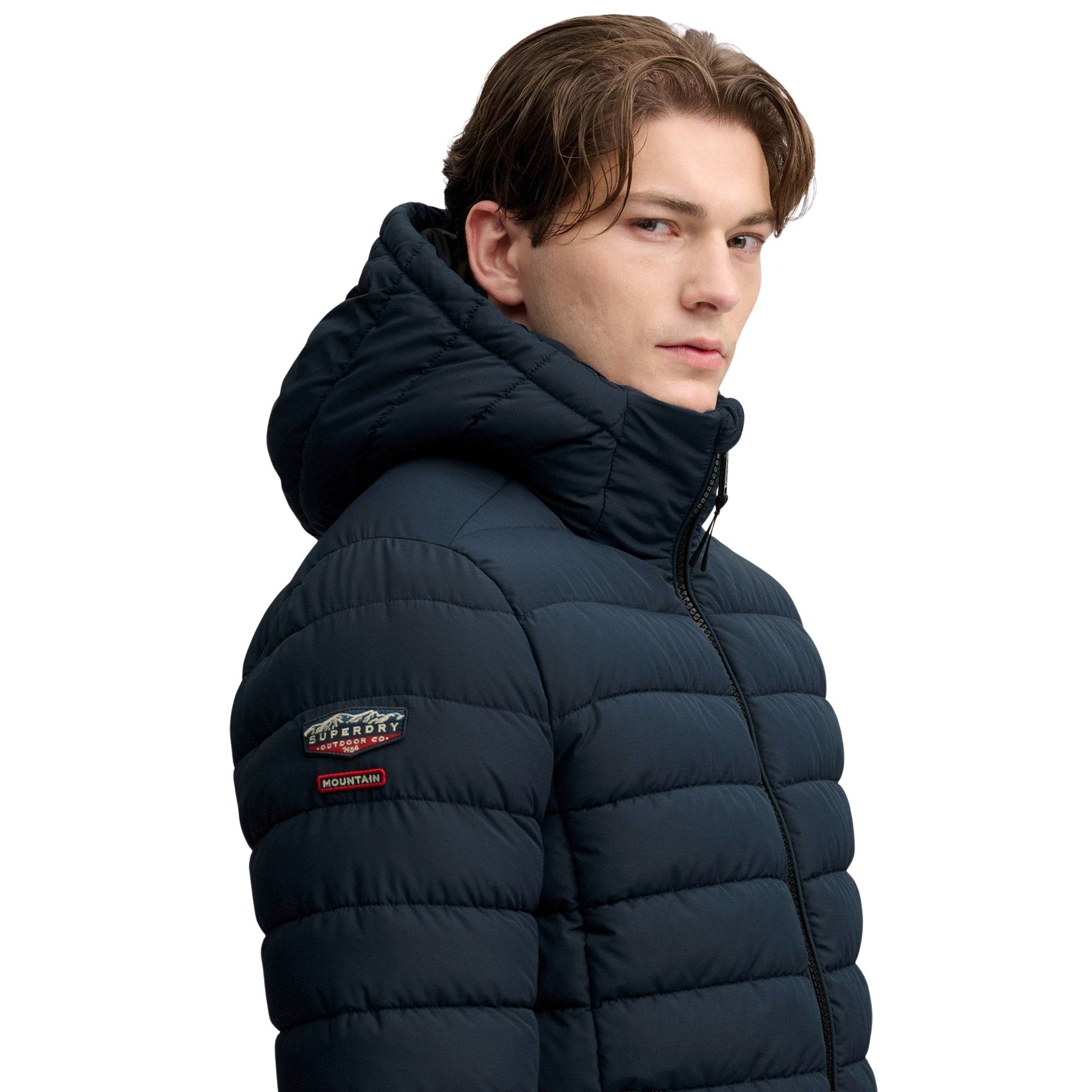 Superdry Kapuzen Fuji Midweight Padded Winterjacke Herren