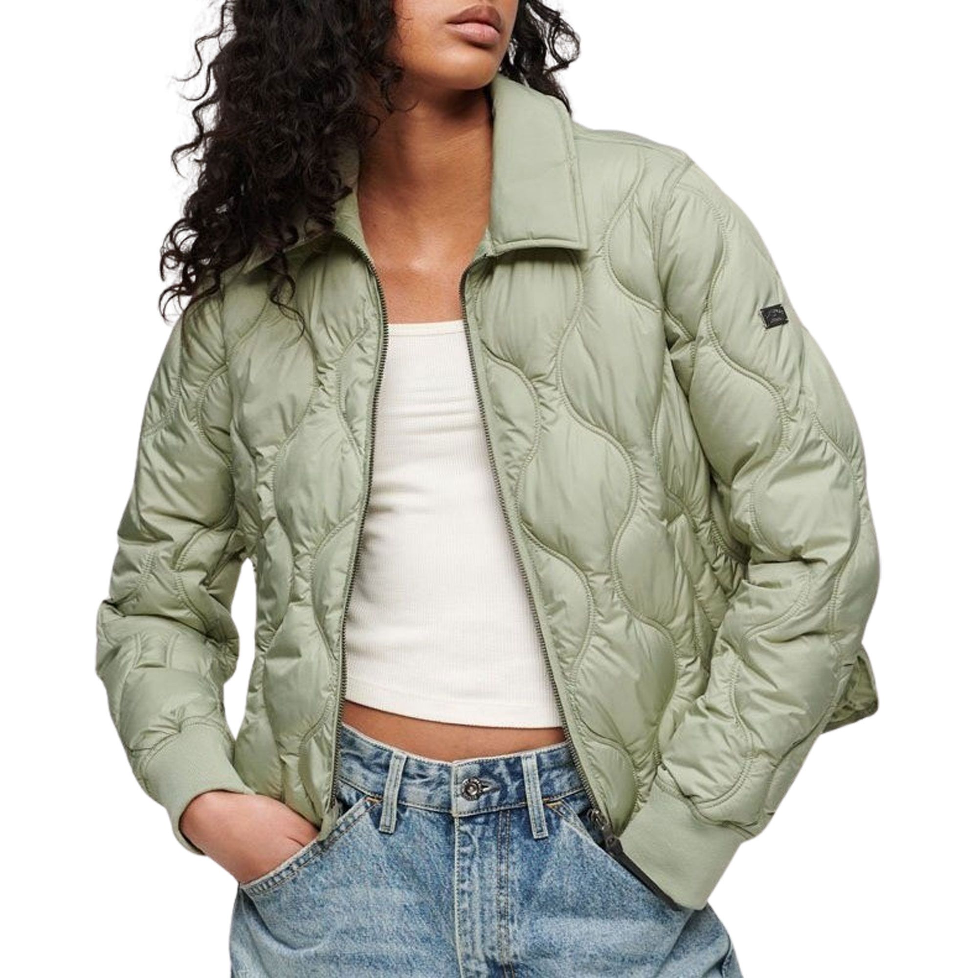 Superdry Studios Cropped Liner Jas Dames