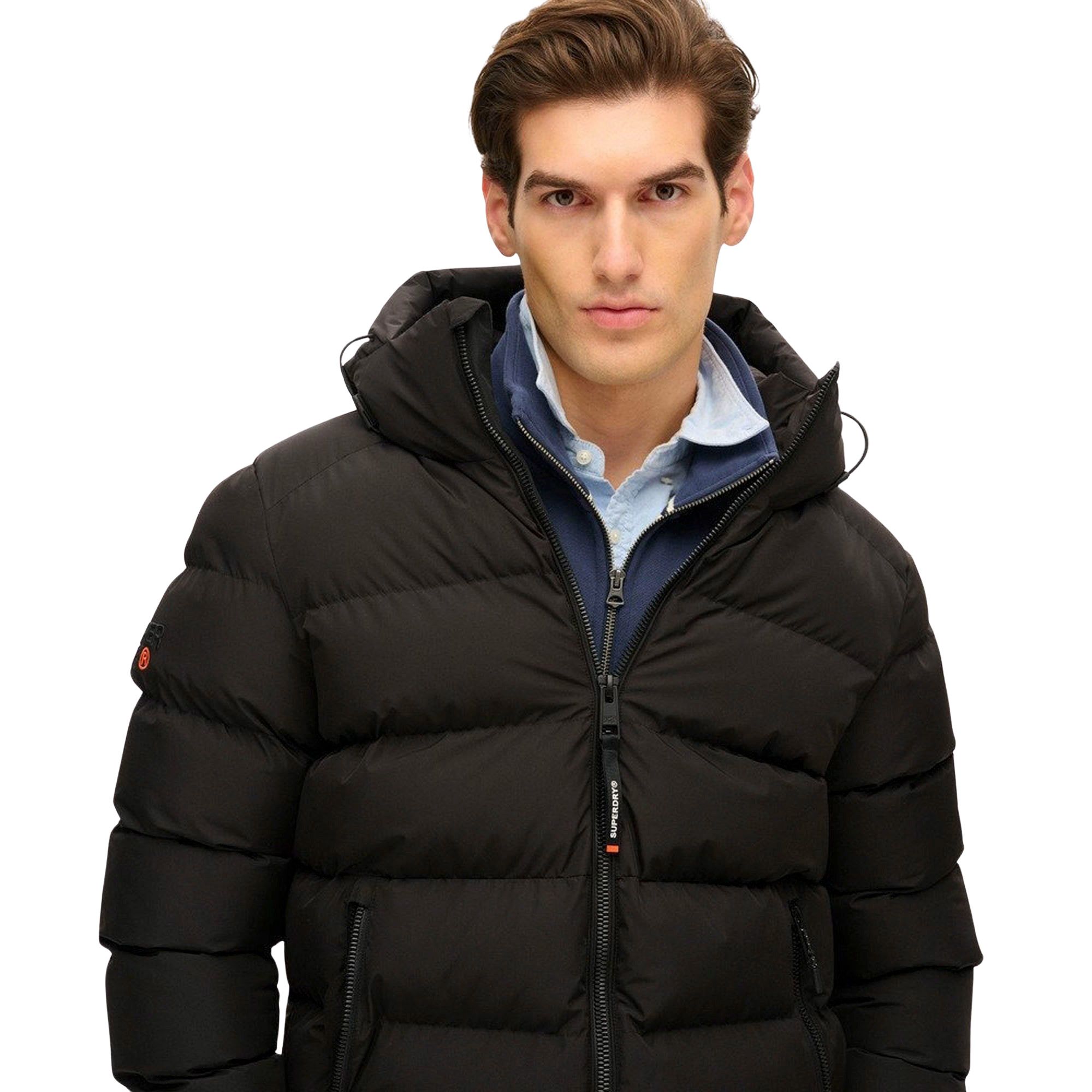 Superdry Hooded Sports Puffer Winterjas Heren