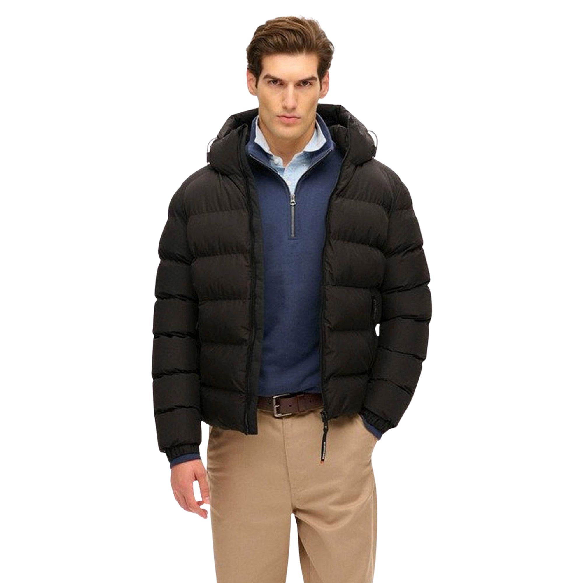 Superdry Hooded Sports Puffer Winterjas Heren