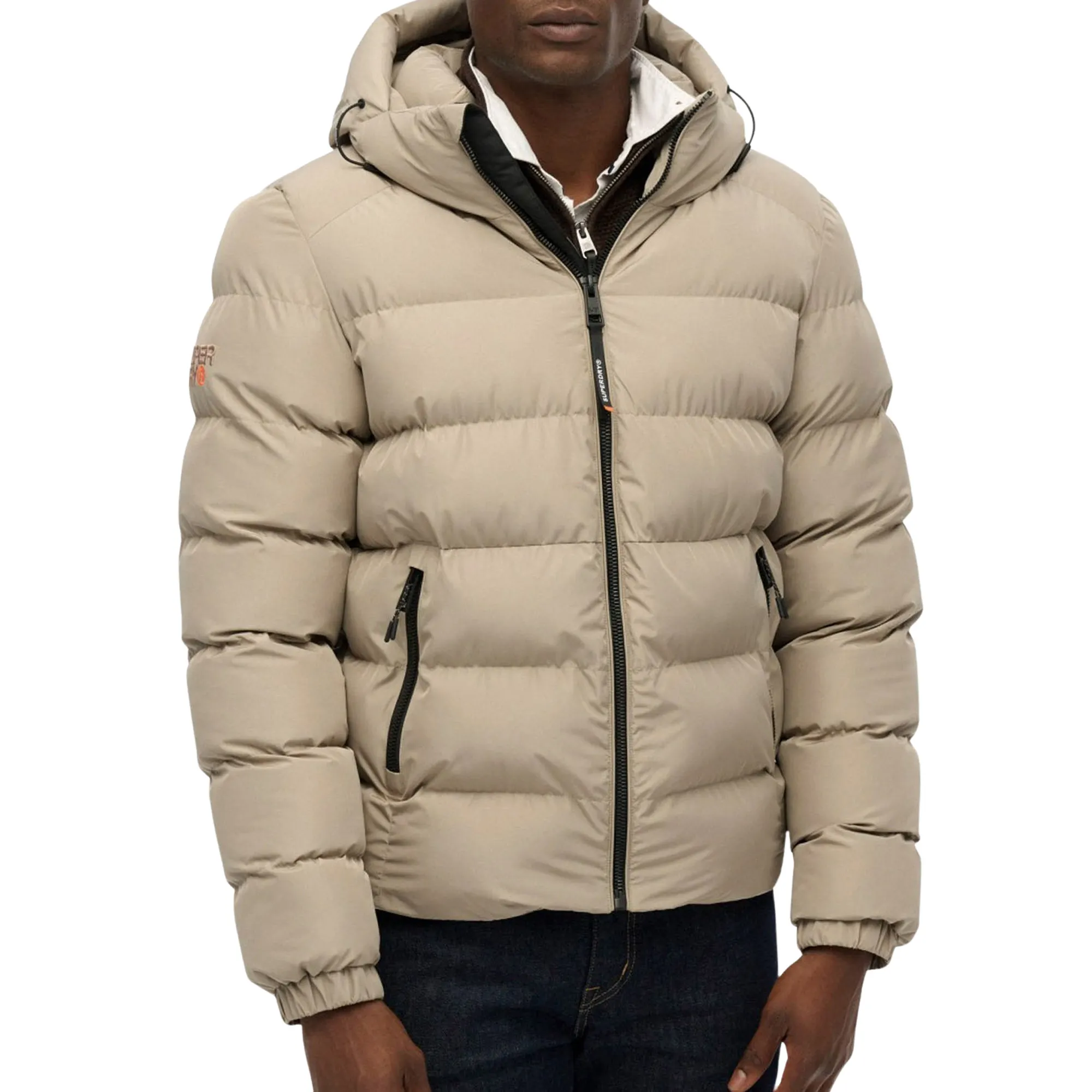 Superdry Hooded Sports Puffer Winterjas Heren