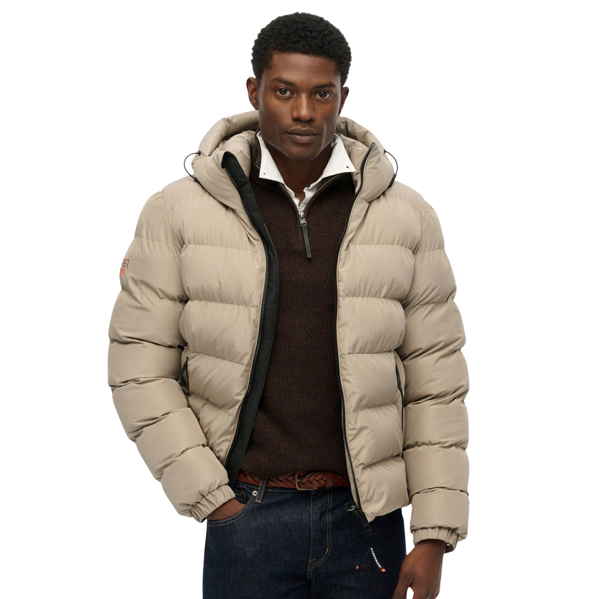 Superdry Hooded Sports Puffer Winterjas Heren