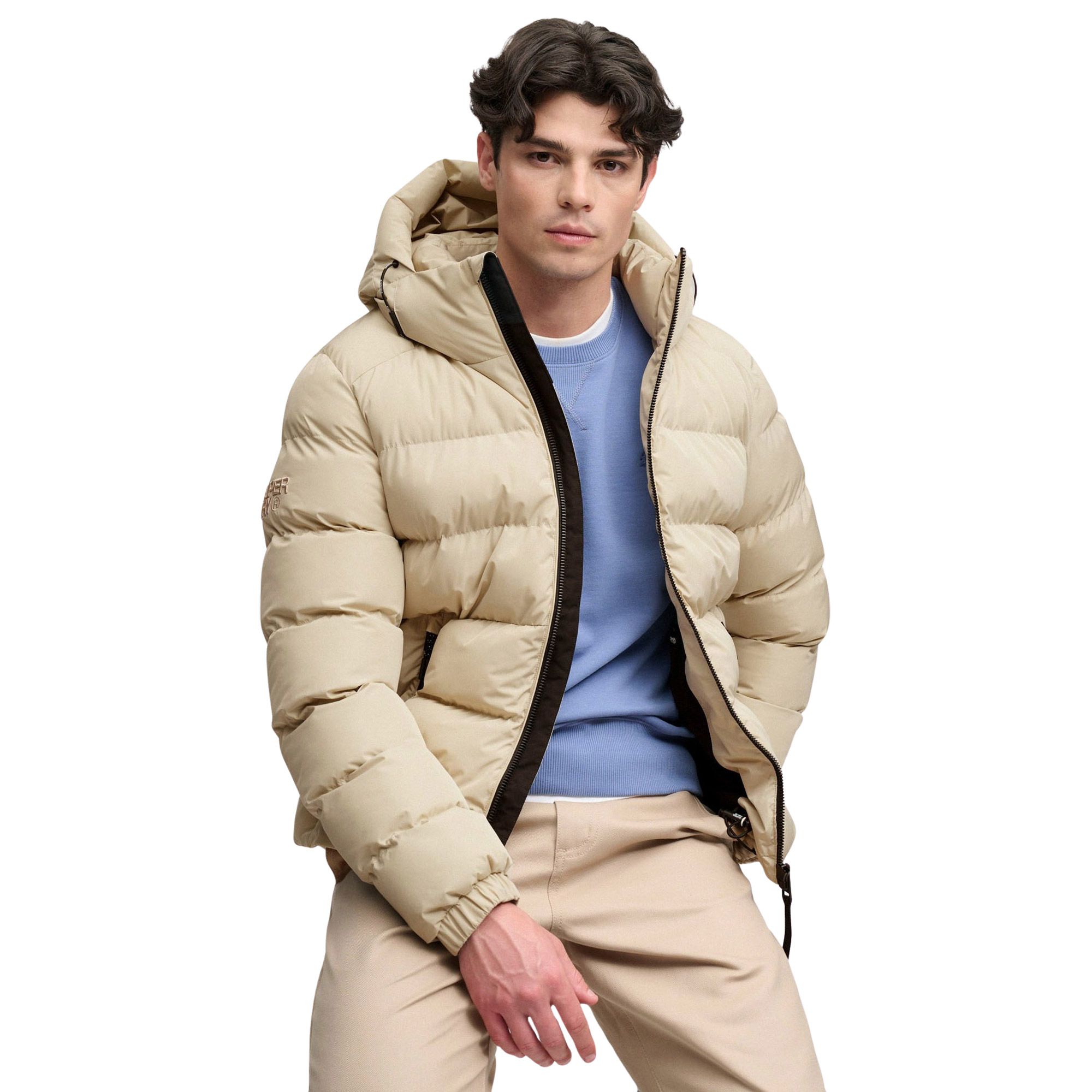 Manteau d'Hiver Superdry Hooded Sports Puffer Hommes