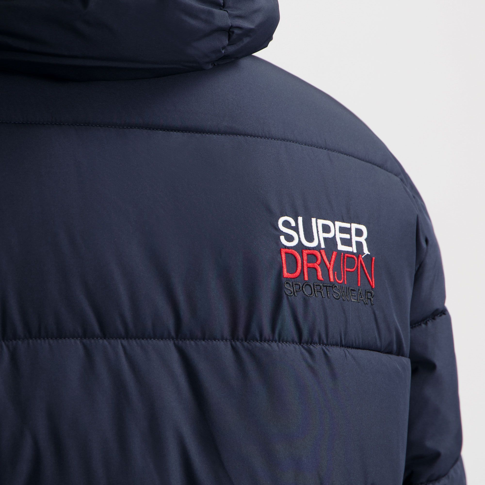 Superdry Hooded Longline Sports Puffer Winter jacket Men