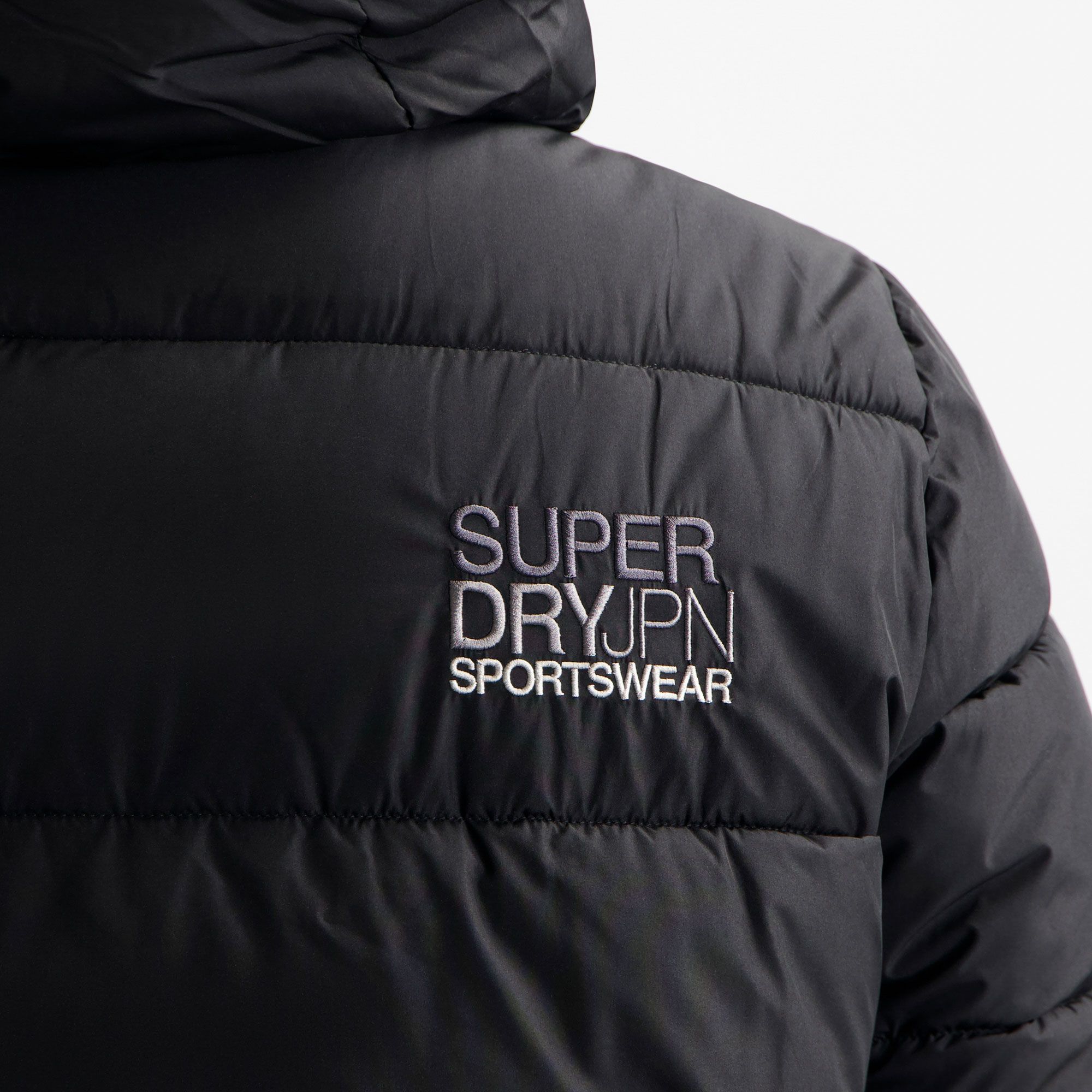 Superdry Hooded Longline Sports Puffer Winterjas Heren